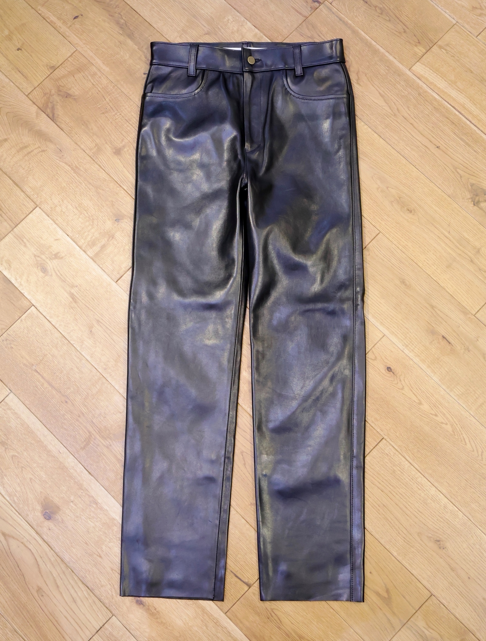 MASSES　　「HORSE LEATHER PANTS. VINTAGE W」　ホースレザーパンツ