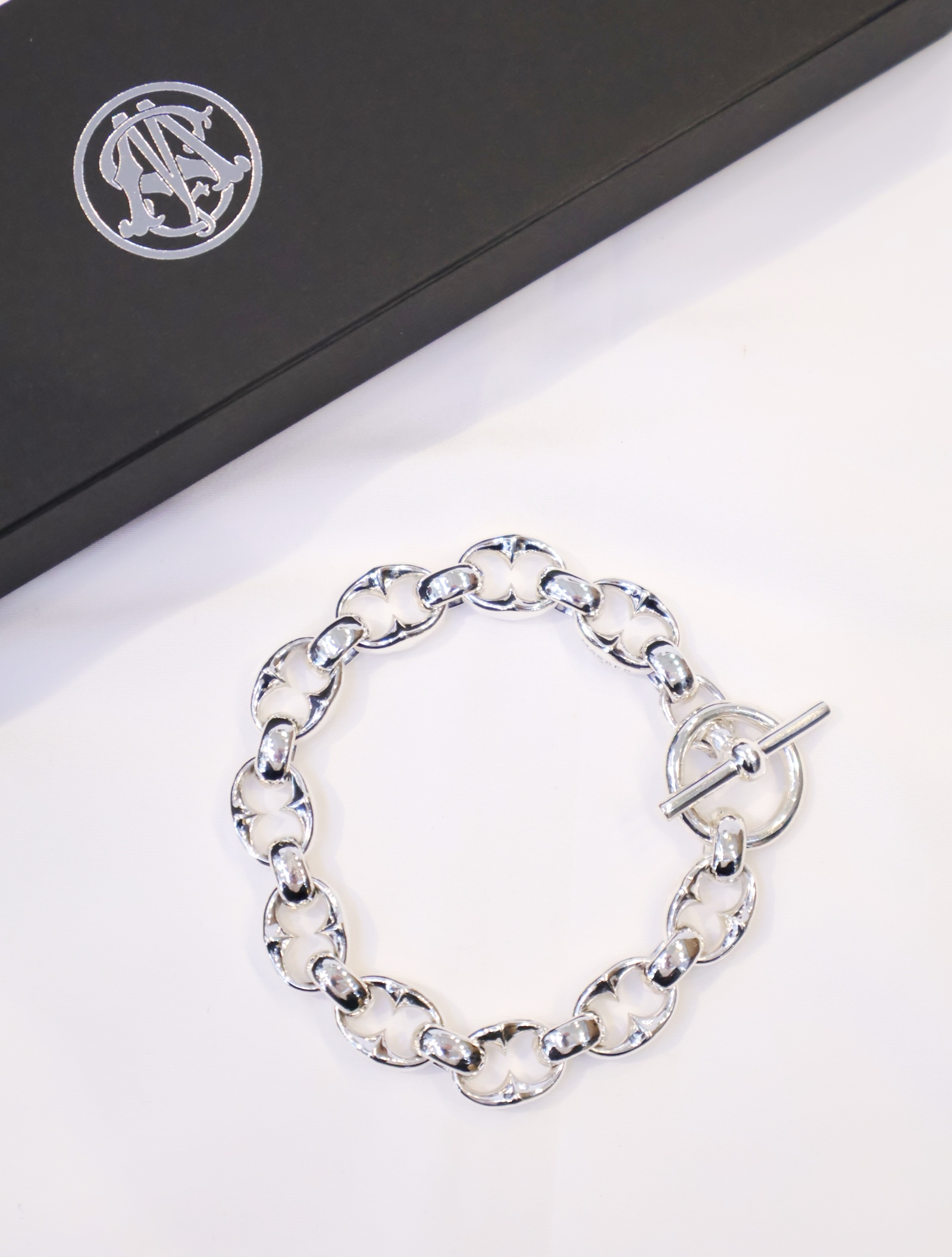 MASSES　「OVAL BRACELET II」　　SILVER925製 ブレスレット