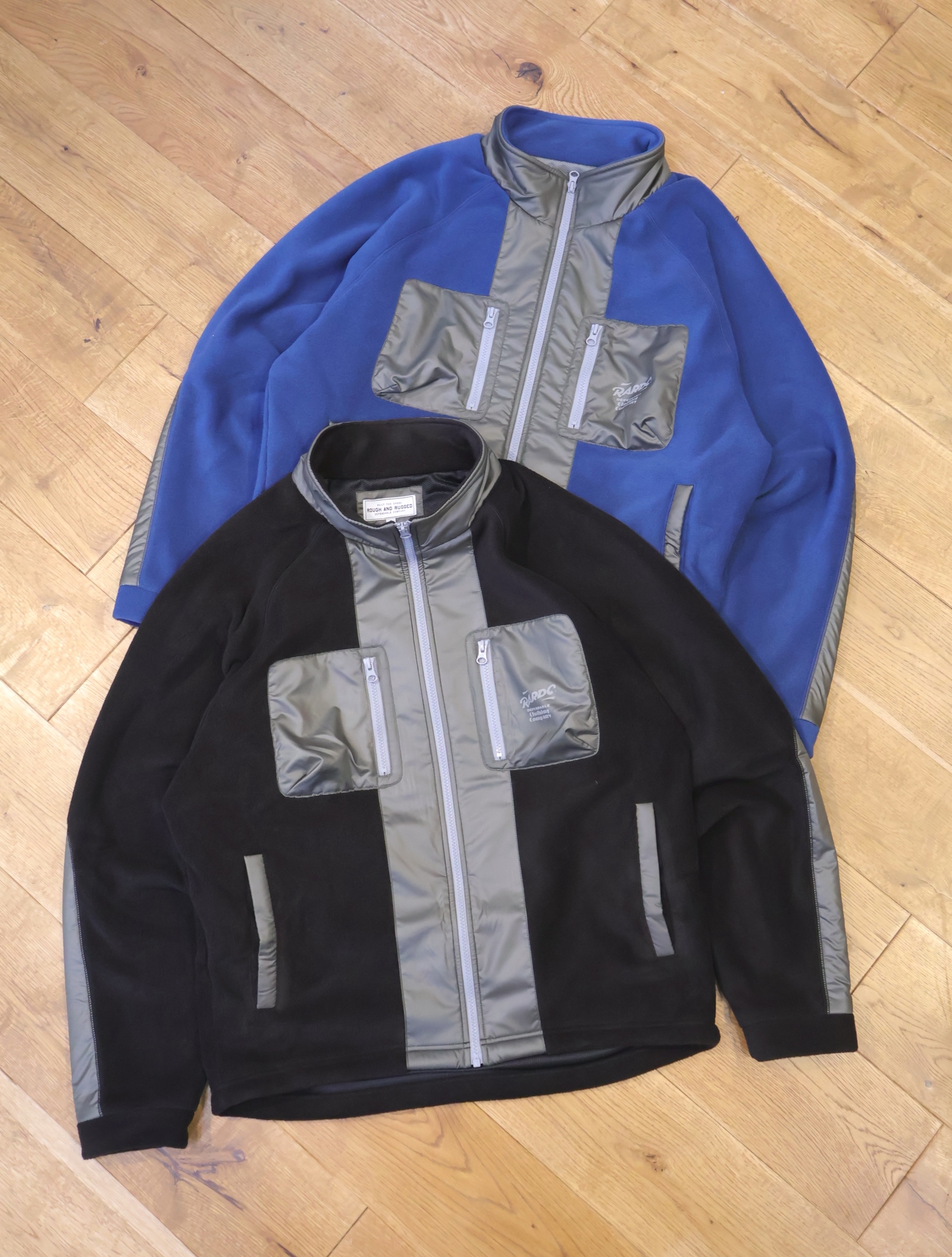 ROUGH AND RUGGED 　「PROP JKT」  フリース ジップアップジャケット