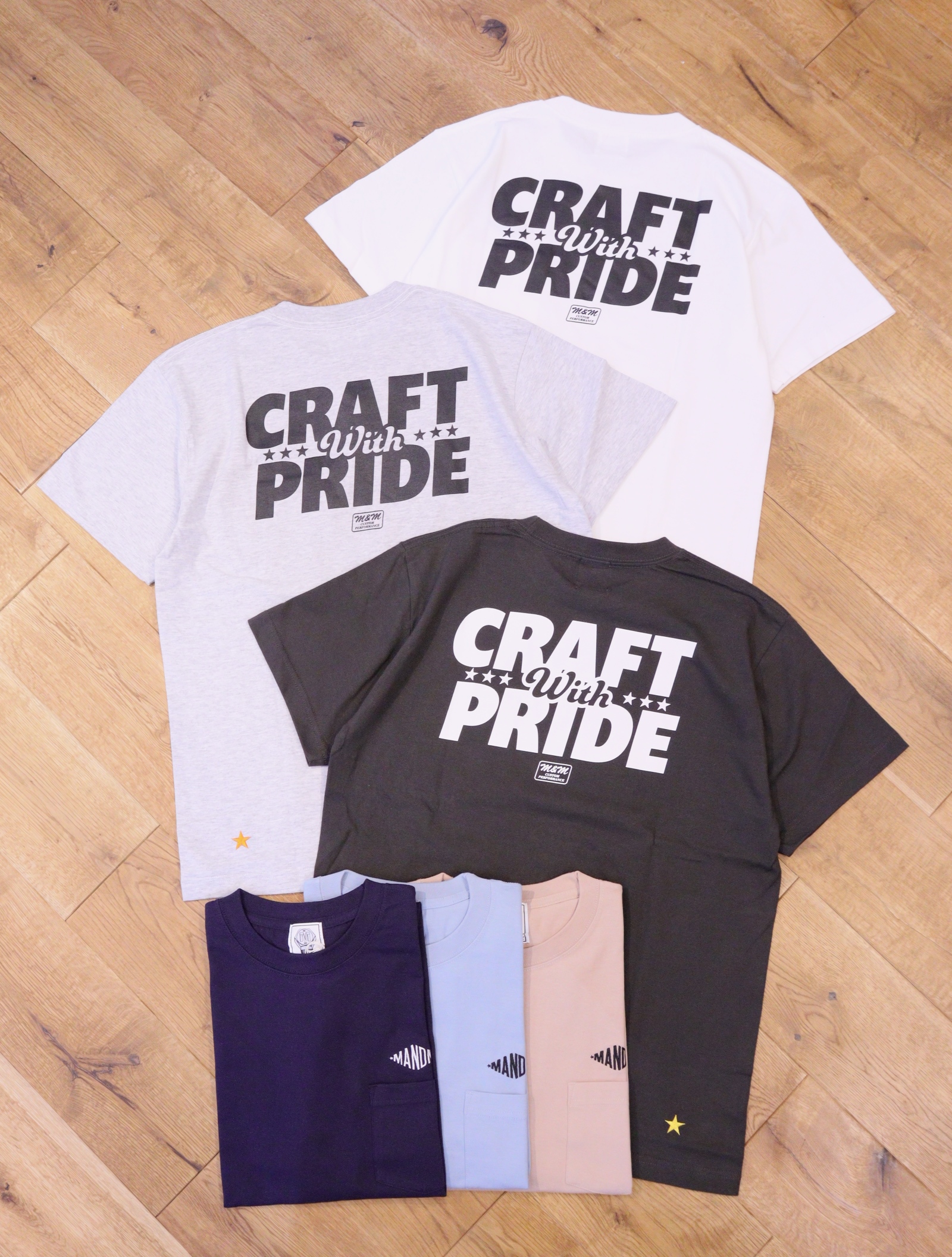 M&M CUSTOM PERFORMANCE 「 PRINT S/S TSHIRT 」 プリントポケットティーシャツ