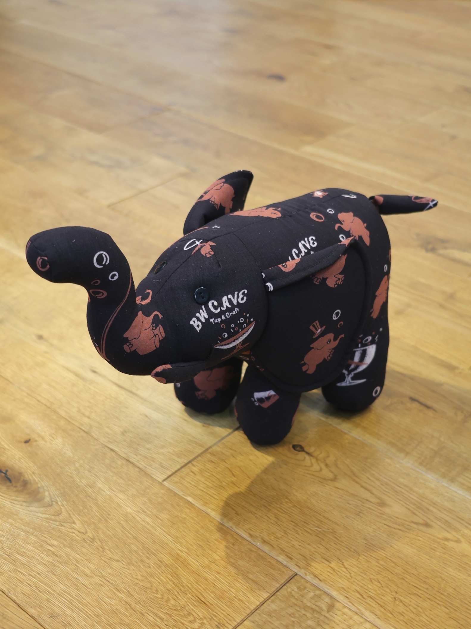 BW CAVE × GLAD HAND　　 「Pink Elephants Doll "Elephant Brand"」 　マスコットドール