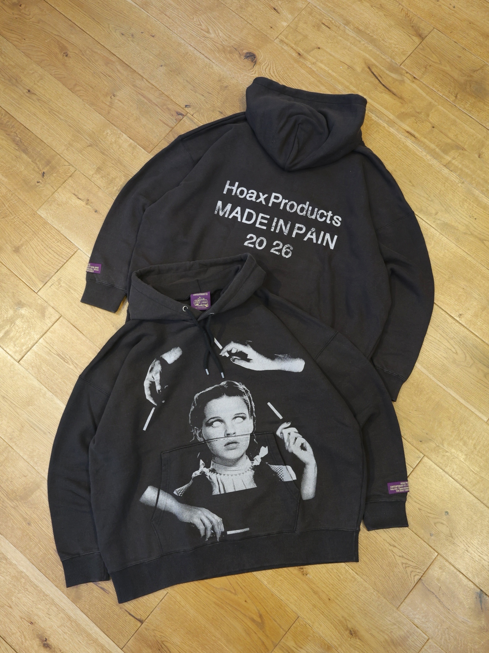 HOAX PRODUCTS 　「Dorothy Hoodie SweatShirt（Washed）」　スウェットフーディー