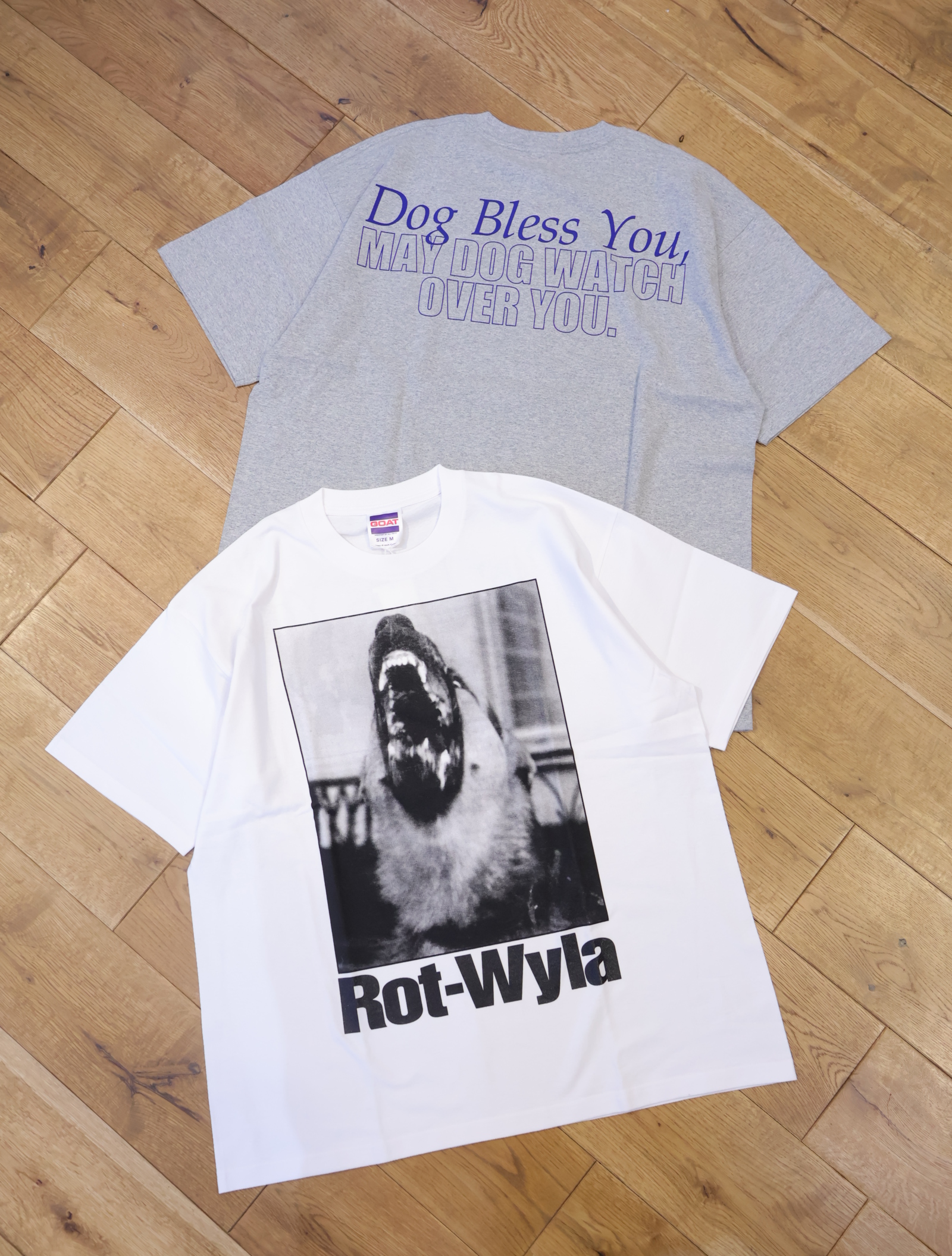 ROTTWEILER　　　「DOG PHOTO TEE」 　プリントティーシャツ