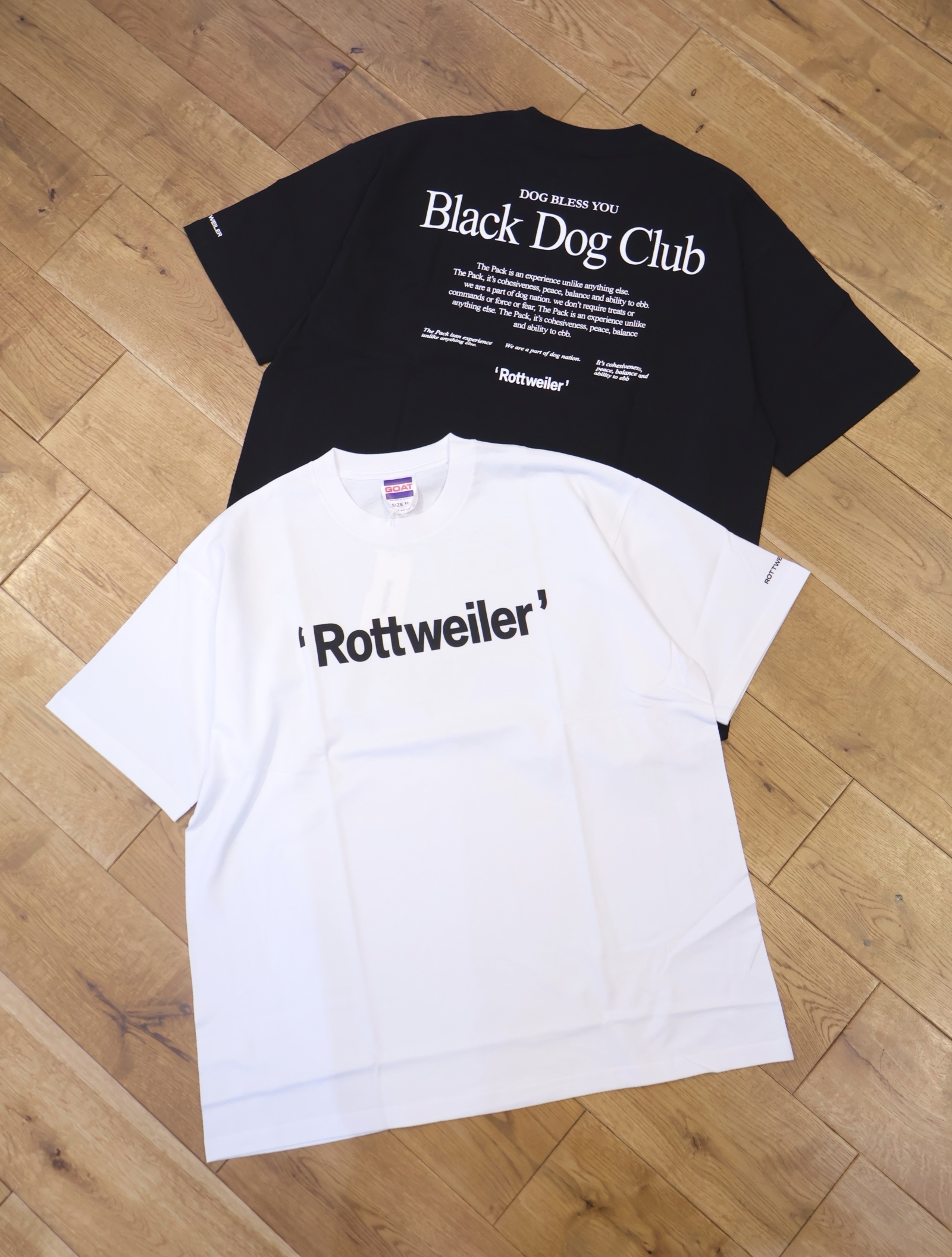 ROTTWEILER　　　「RW TEE」 　プリントティーシャツ