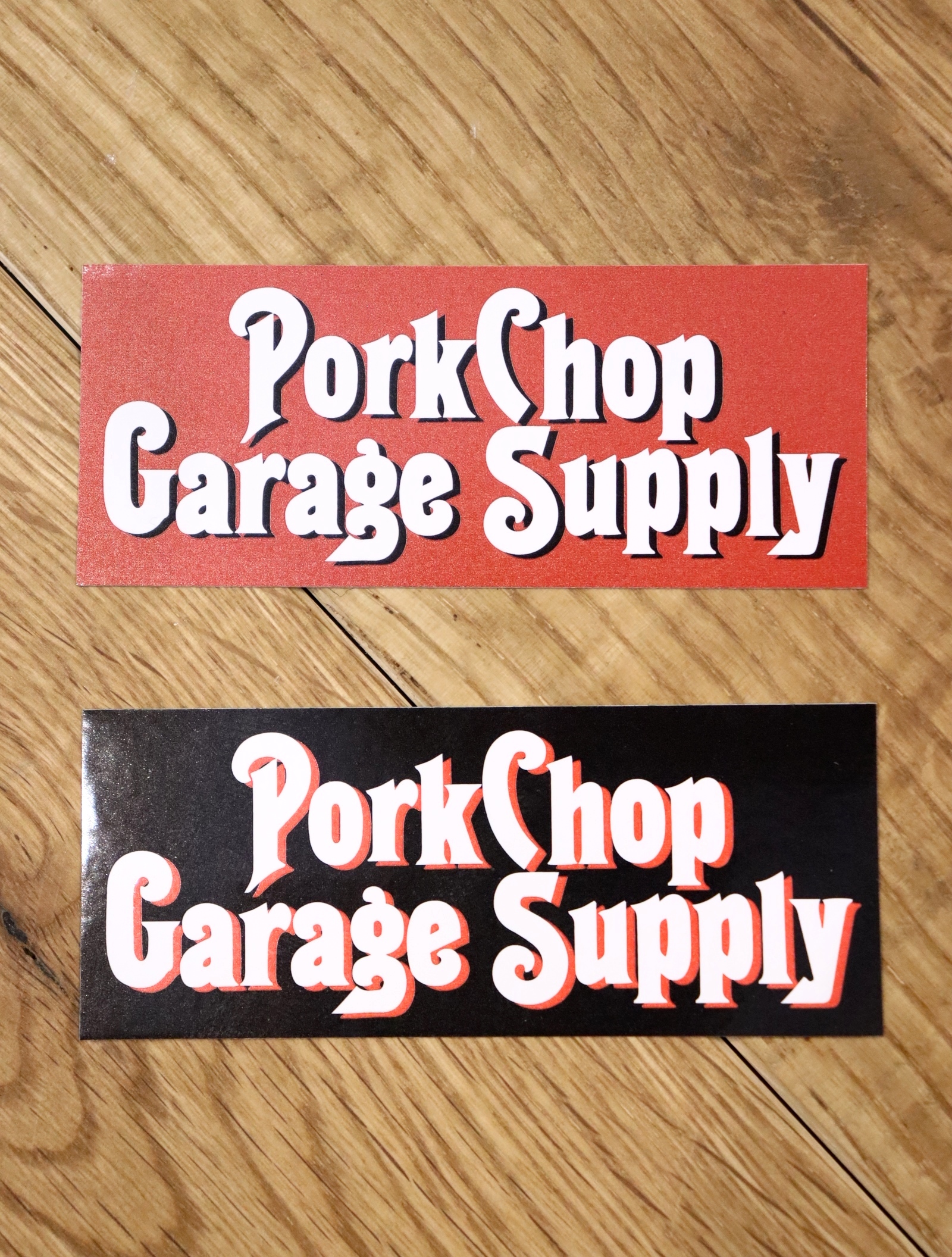 PORKCHOP GARAGE SUPPLY　「ROUNDED STICKER 」 　ステッカー