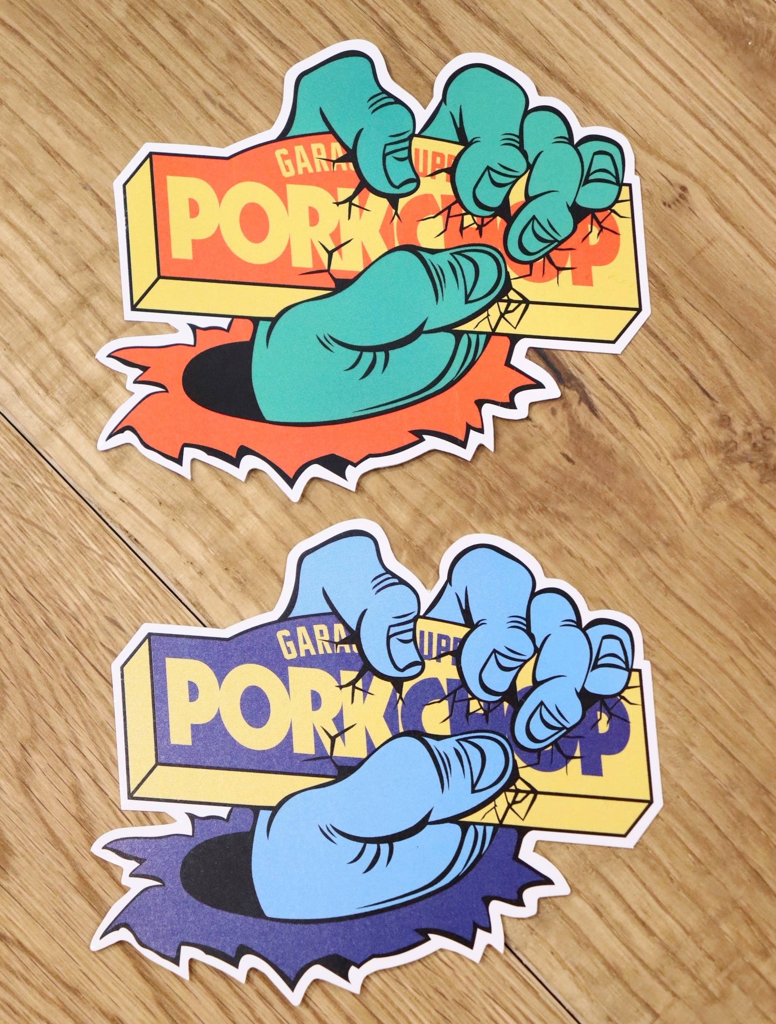 PORKCHOP GARAGE SUPPLY　　　「CRUSHER STICKER 」 　ステッカー