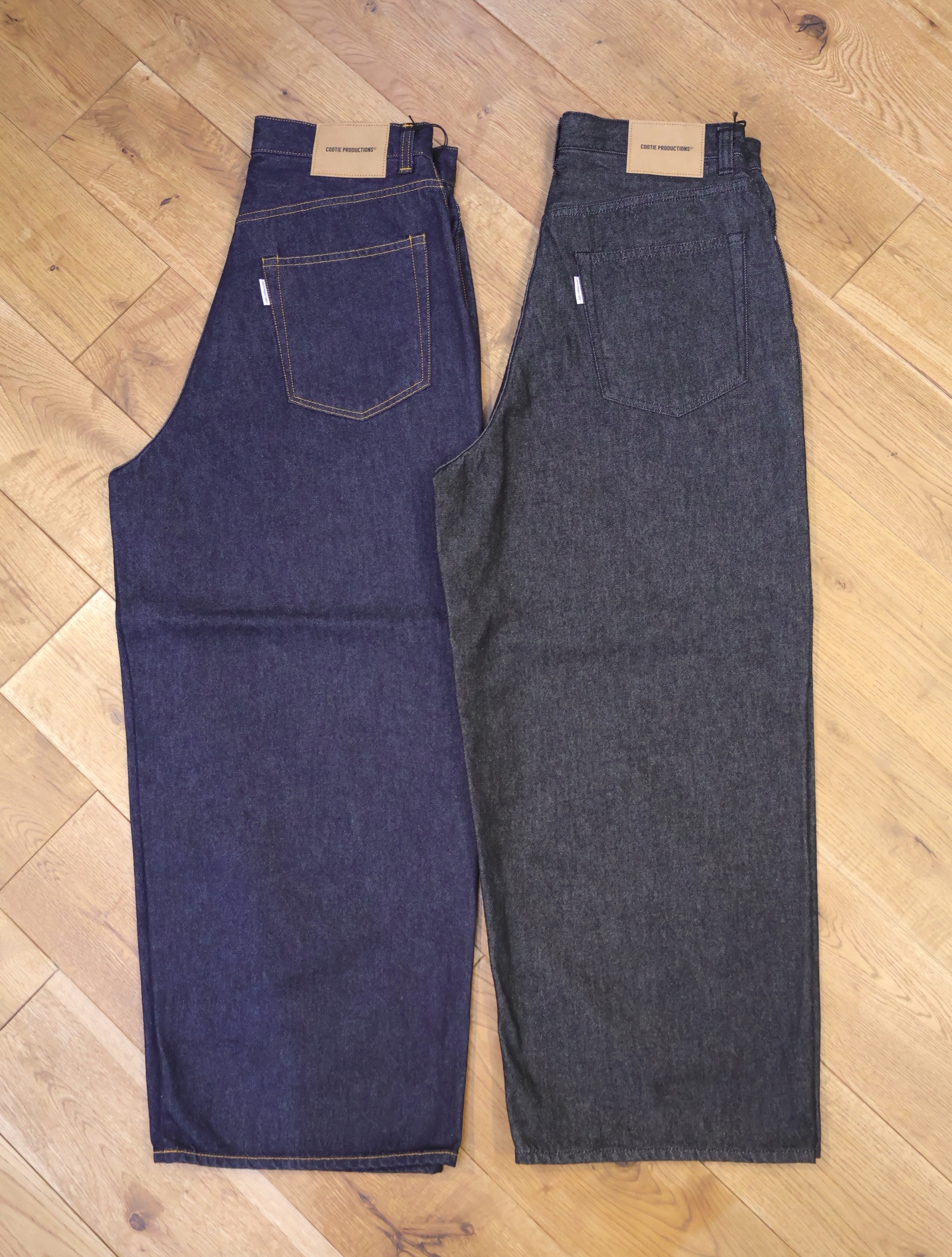 COOTIE　「12.5oz Denim 5 Pocket Extra Baggy Pants」　5ポケット バギーデニムパンツ