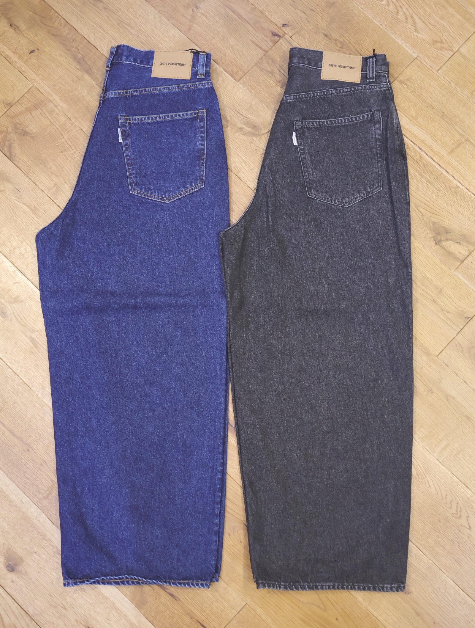 COOTIE　「12.5oz Denim 5 Pocket Extra Baggy Pants<FADE>」　5ポケット バギーデニムパンツ