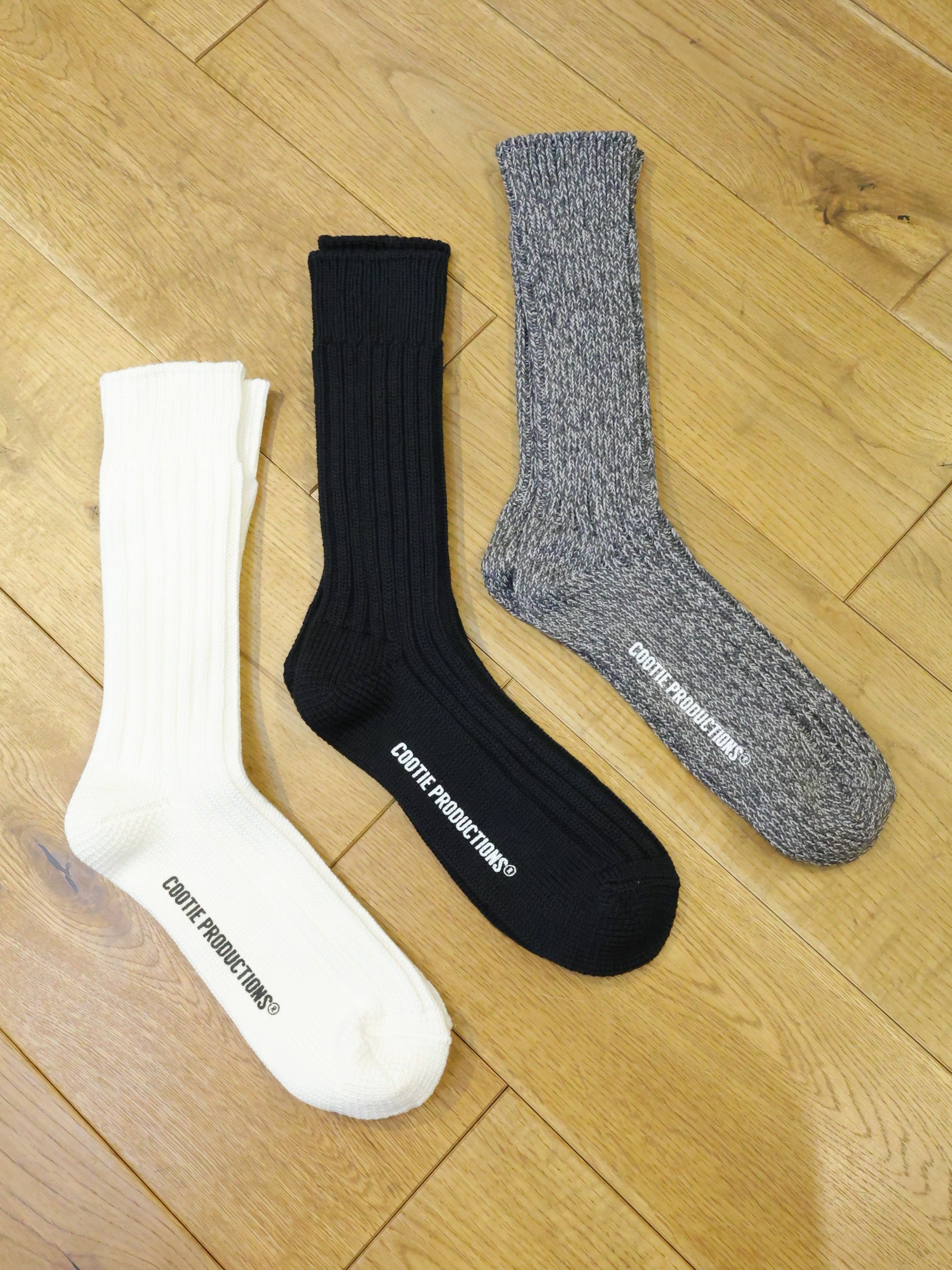 COOTIE 「Lowgauge Middle Socks」 ローゲージ ミドルソックス