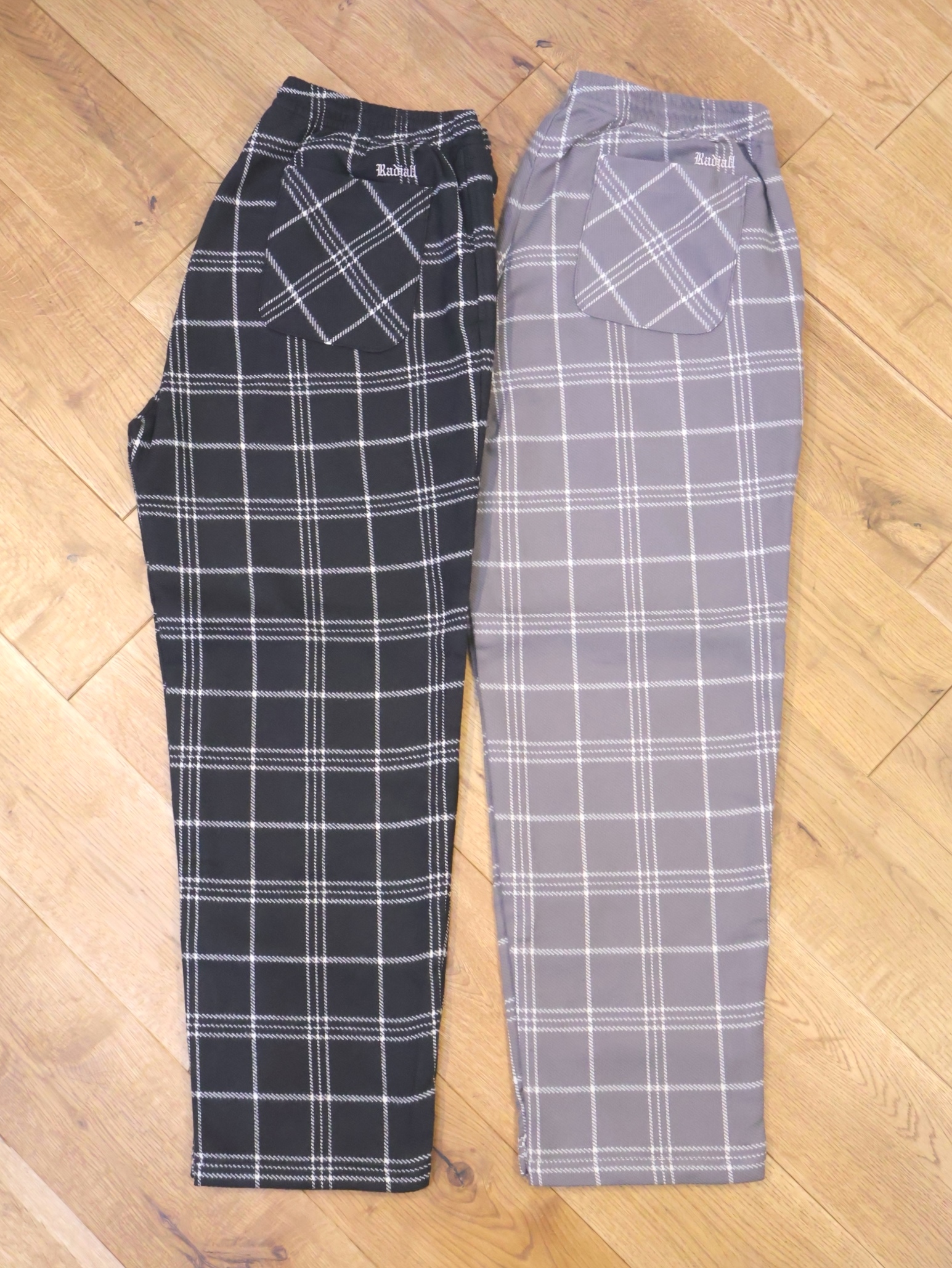 RADIALL　   「CUTLASS - STRAIGHT FIT EASY PANTS」　フランネルチェック イージーパンツ