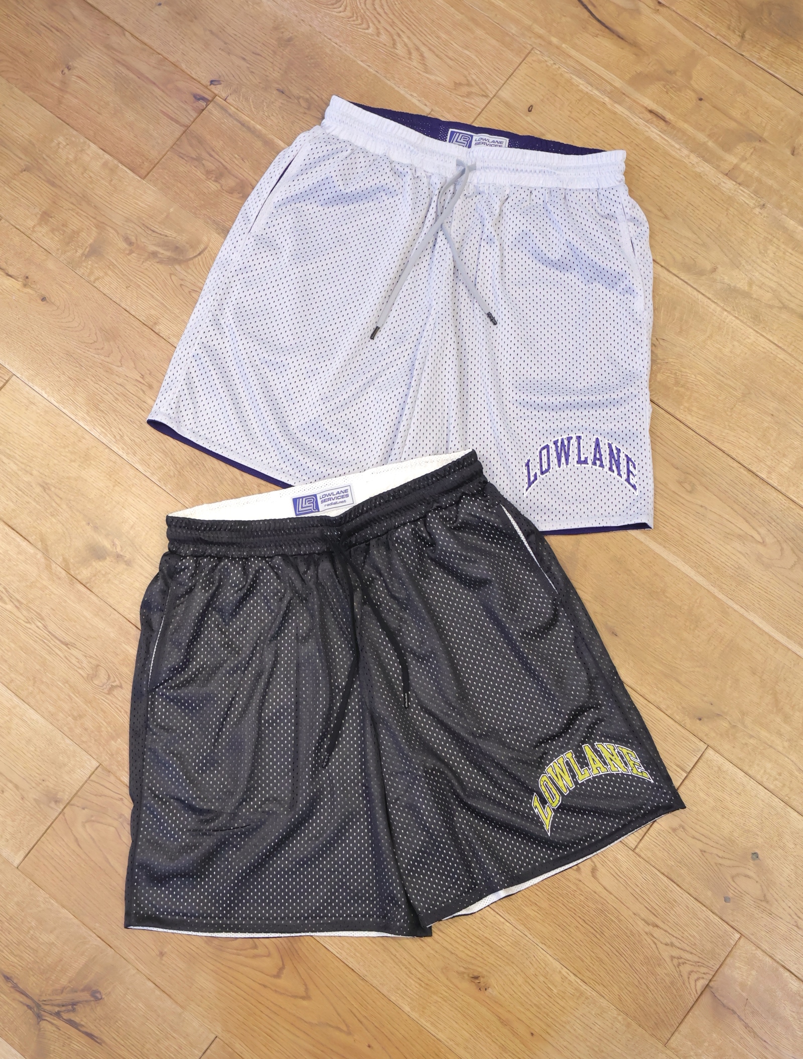 RADIALL　　「LOWLANE- REVERSIBLE EASY SHORTS」　　リバーシブル メッシュイージーショーツ