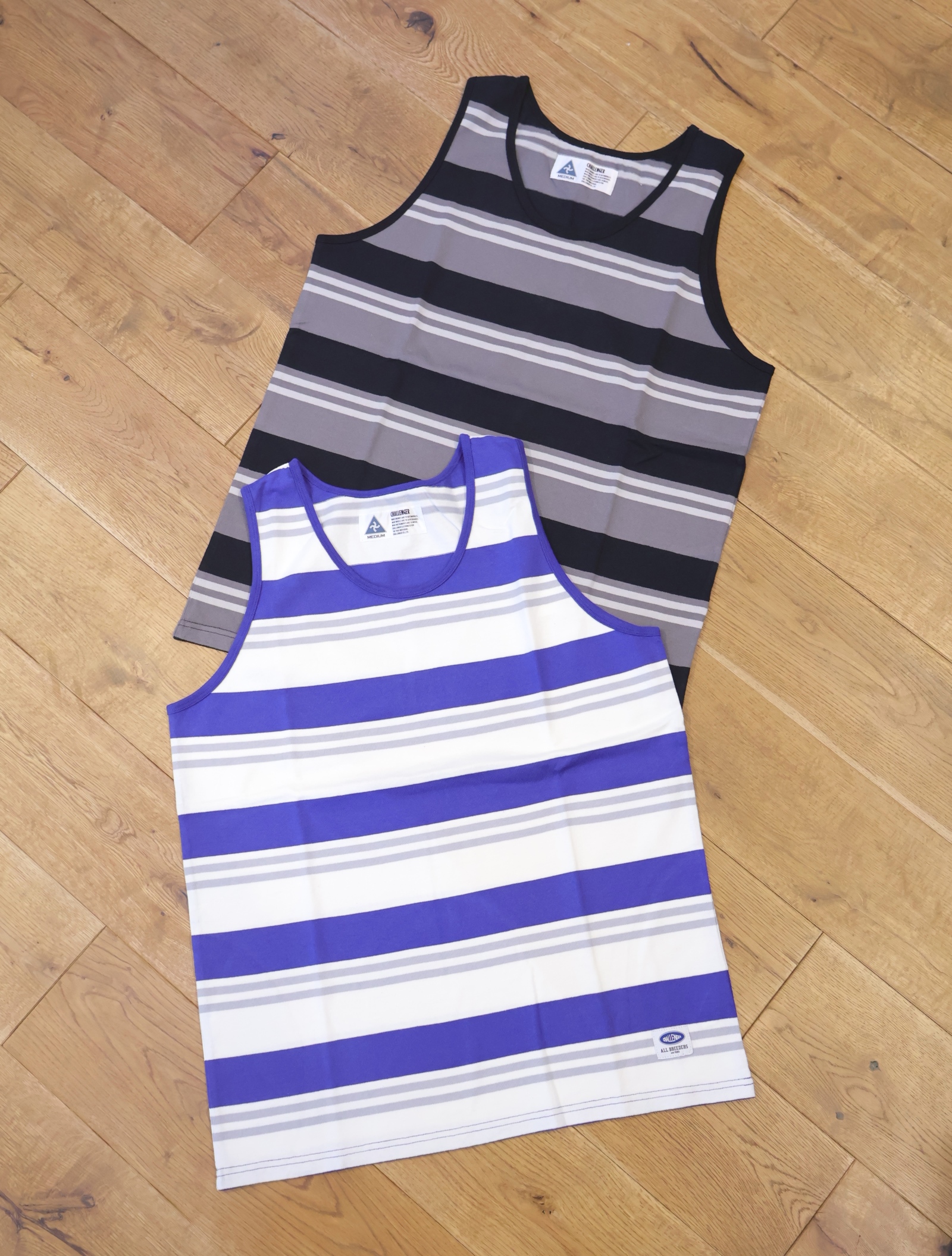 CHALLENGER 　「BORDER TANK TOP」　ボーダータンクトップ
