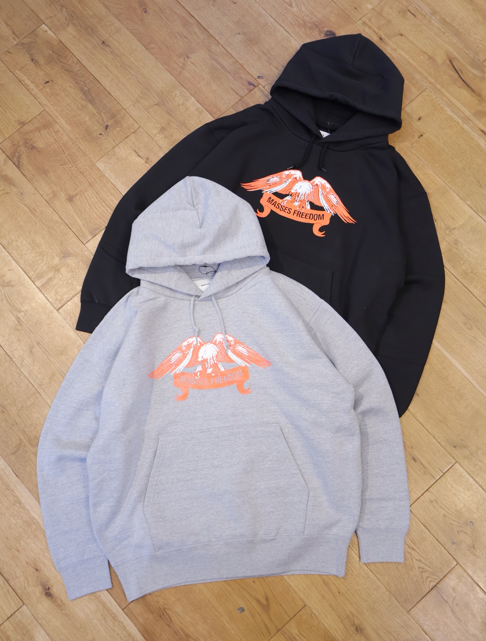 MASSES　  「SWEAT HOODED FREEDOM WASH」   プルオーバーフーディー