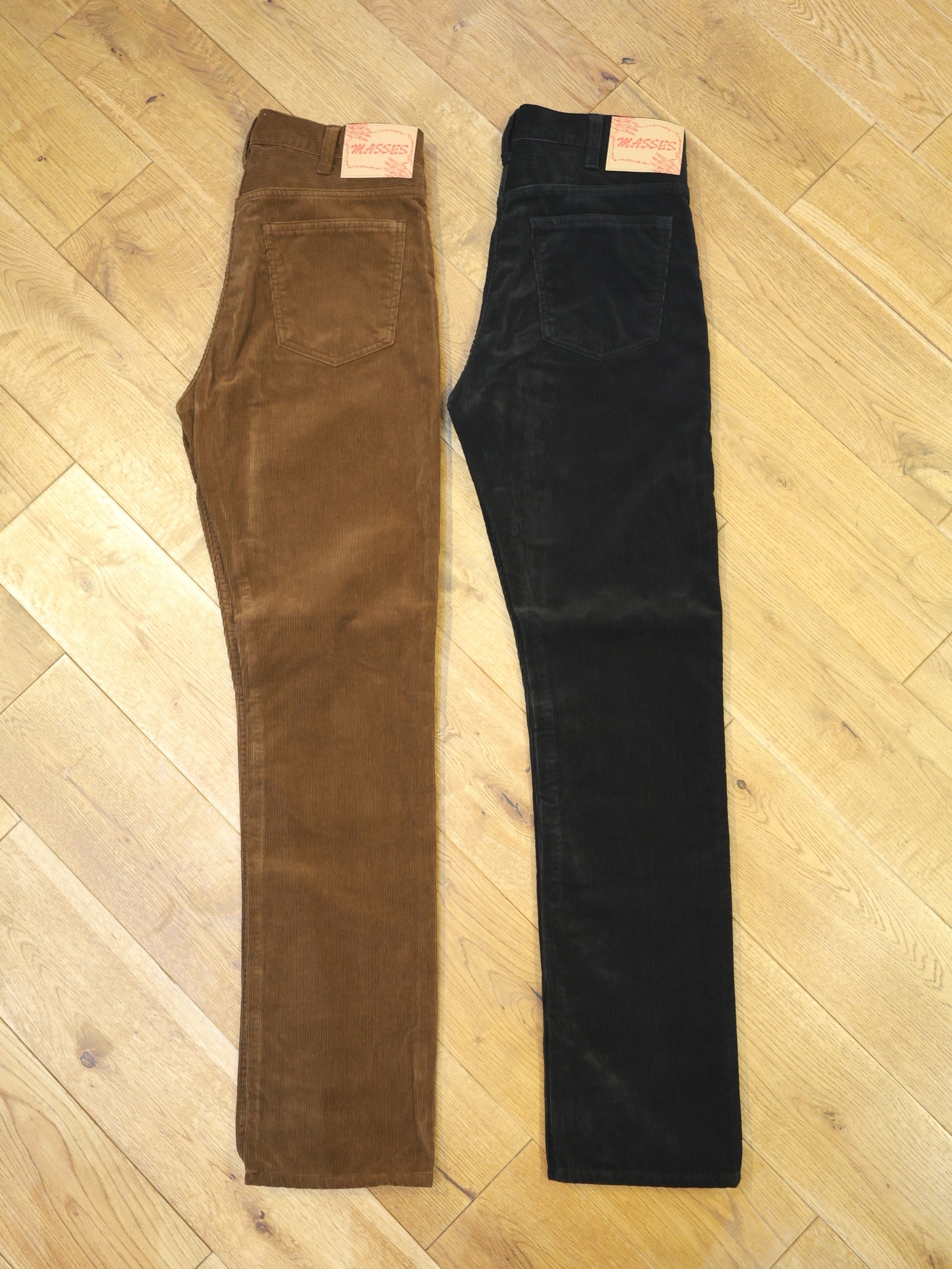 MASSES　　「COURDUROY PANTS」　5ポケット コーデュロイパンツ