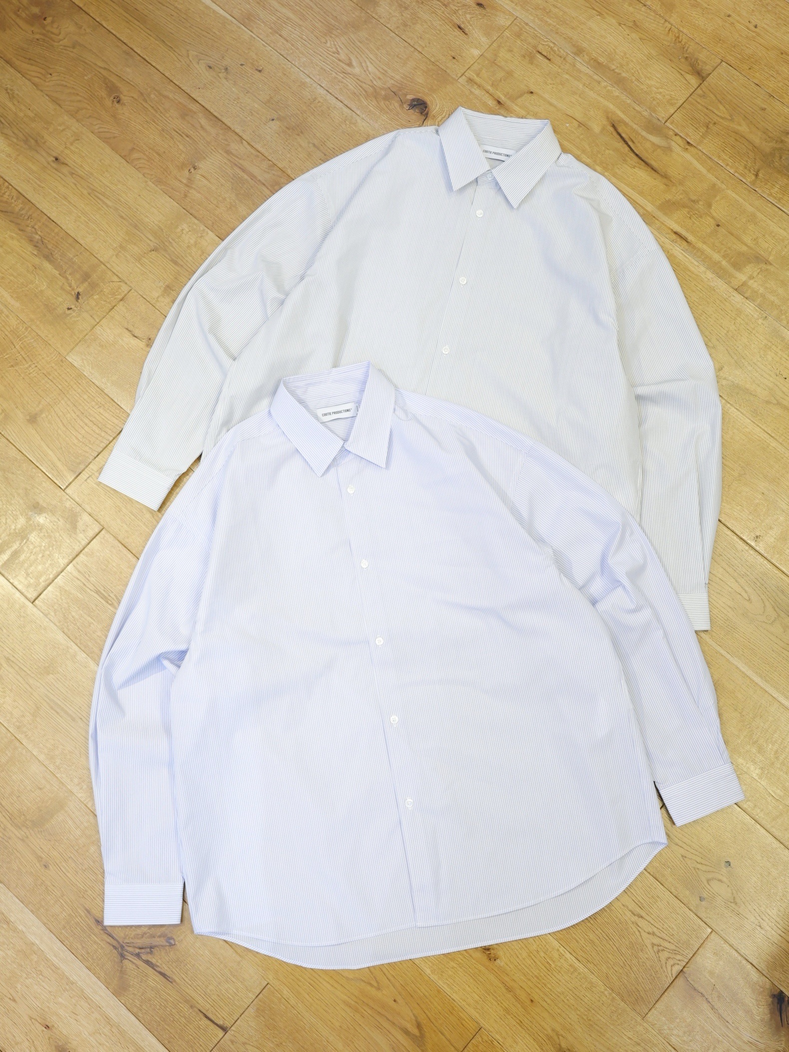 COOTIE 　「Stripe Broad L/S Shirt」　ストライプ ブロードシャツ