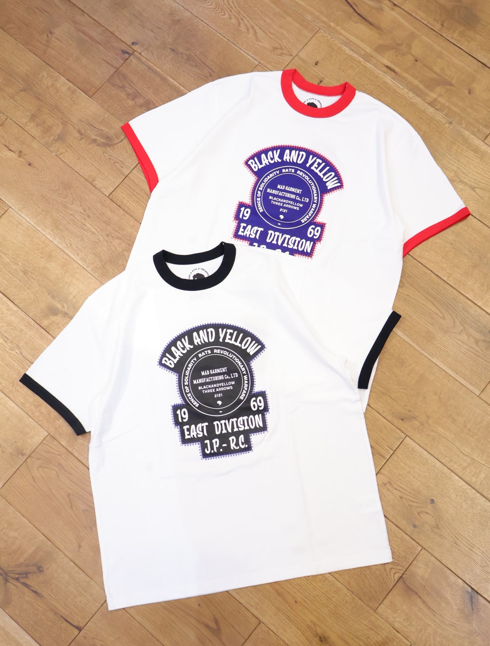 RATS　「TRIM PRINT TEE」　　トリムティーシャツ