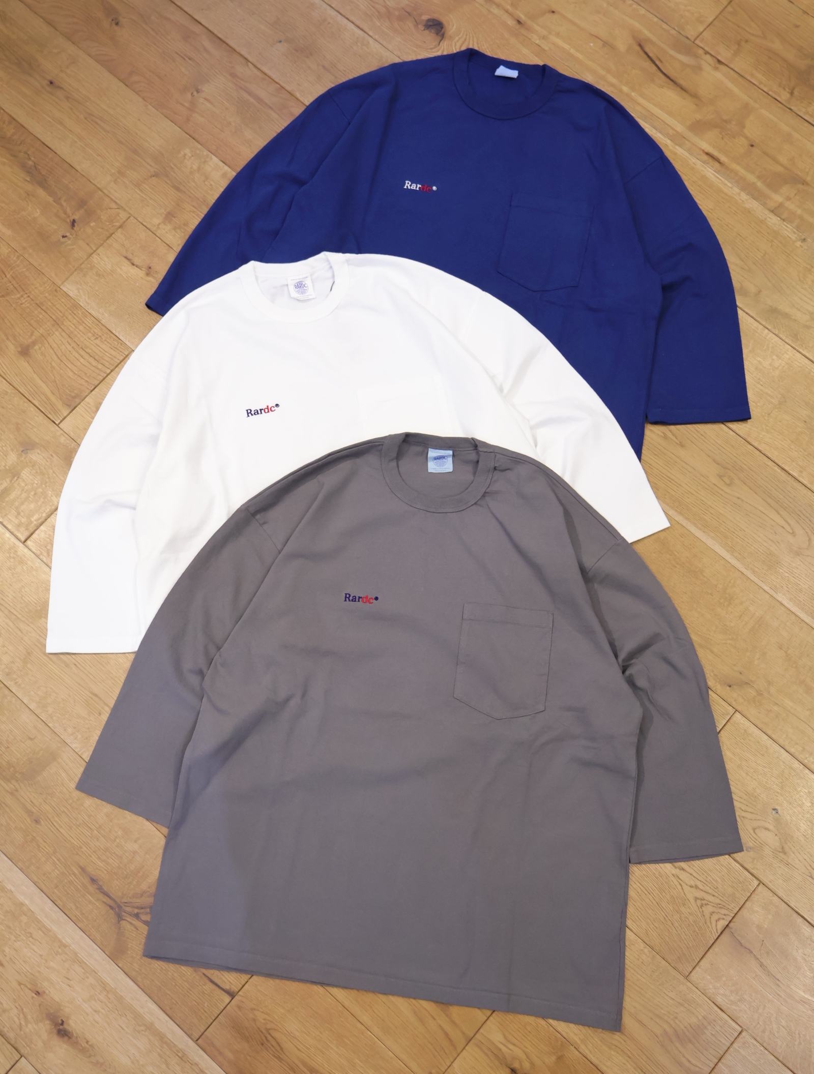 ROUGH AND RUGGED 「DESIGN QS」　クォータースリーブポケットティーシャツ