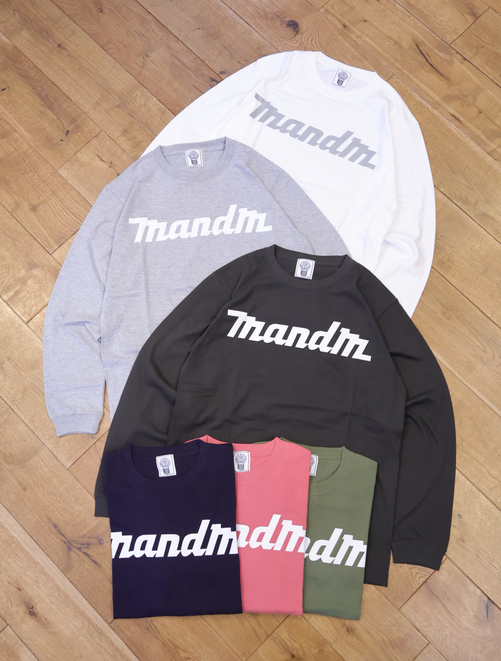 M&M CUSTOM PERFORMANCE  　「 PRINT L/S T-SHIRT 」　プリントロングスリーブティーシャツ