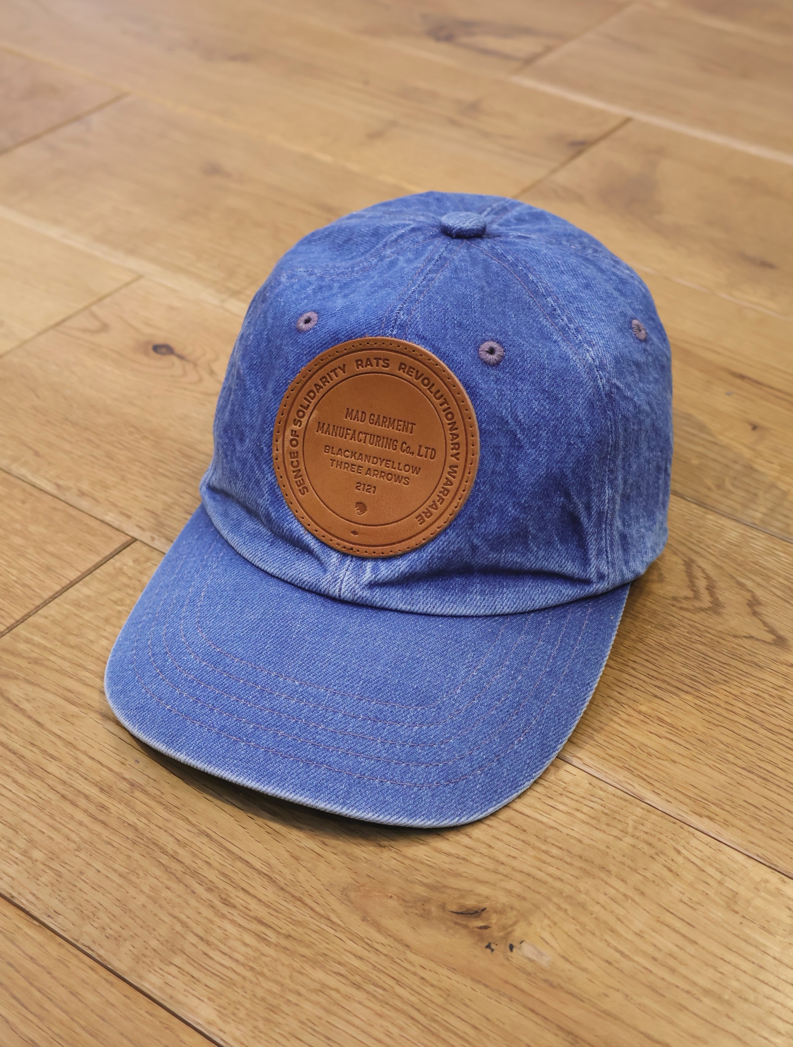 RATS　「DENIM DAD CAP」　デニム アジャスターキャップ