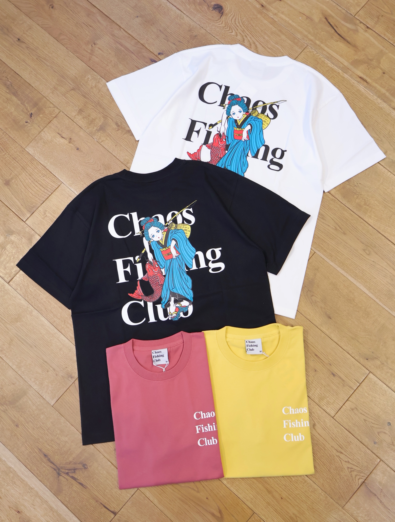Chaos Fishing Club　「The Original Fishing Girl T-Shirt S/S」　プリント ティーシャツ