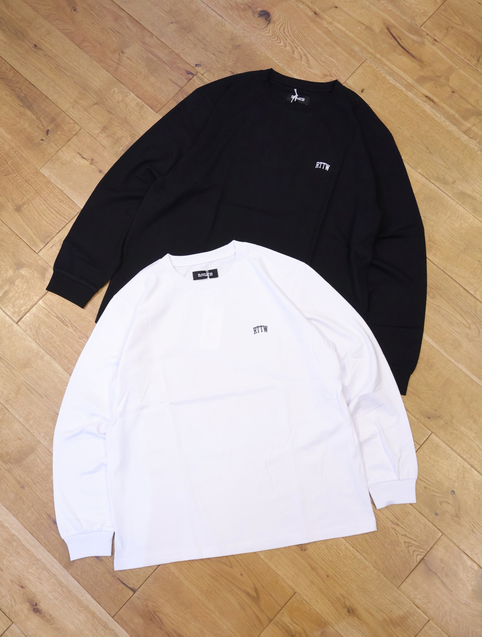 ROTTWEILER　　　「R9 LOGO LS TEE」 　プリント ロングスリーブティーシャツ