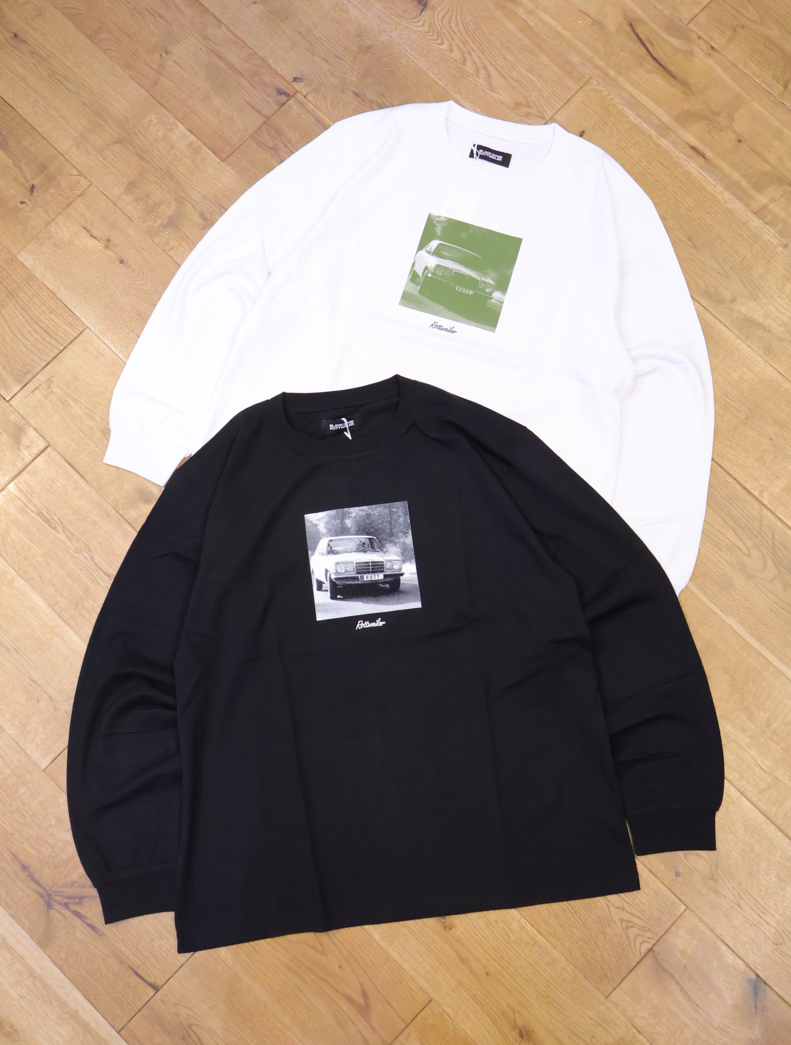 ROTTWEILER　　　「R9 PHOTO LS TEE」 　プリント ロングスリーブティーシャツ