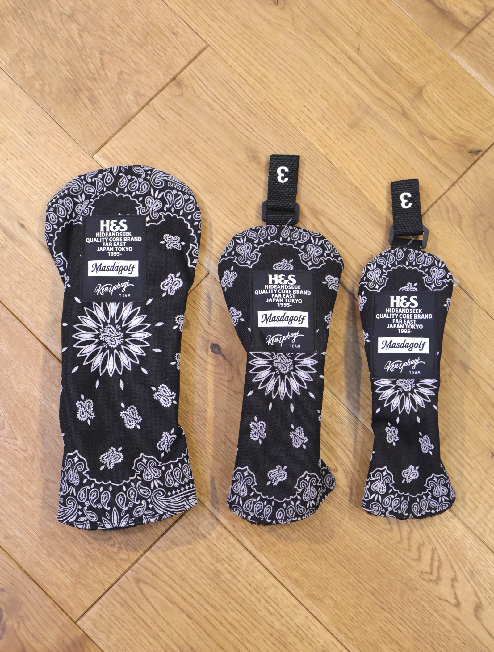 Hide and Seek 「HideandSeek×Masdagolf×KenYahagi Golf HEAD COVER