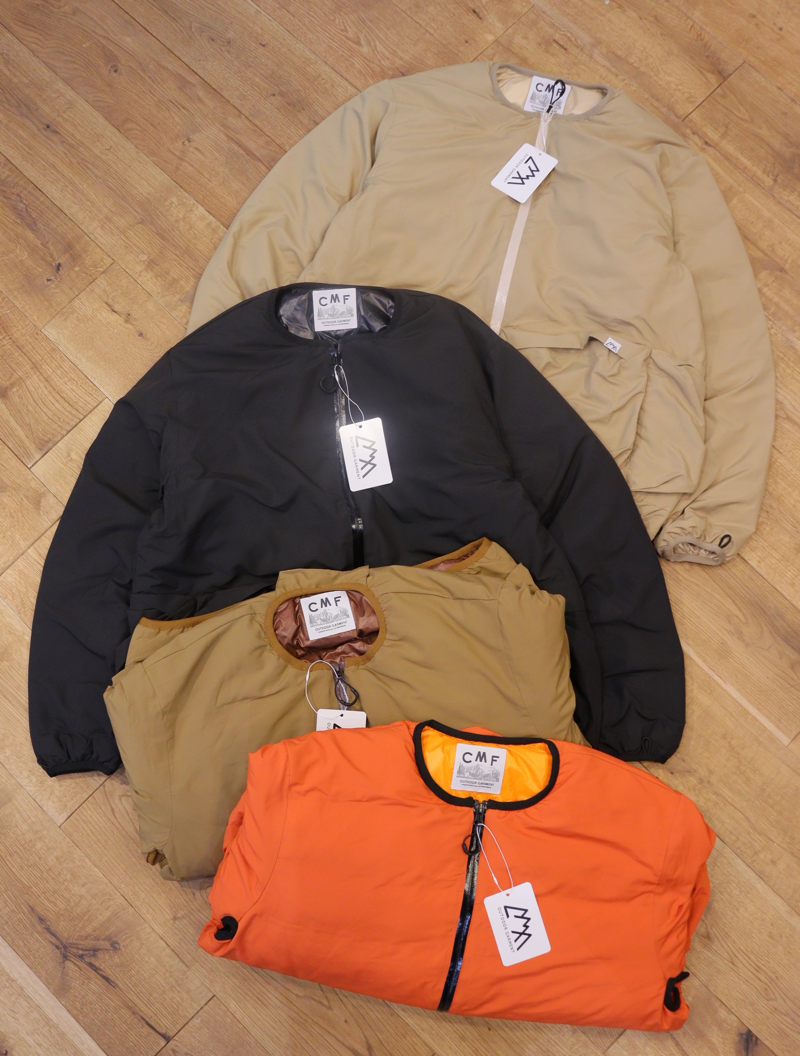チェックダウンX-mas Puffer Jacket com9ureコムキュリ チェックダウンX-mas Puffer Jacket com9ureコムキュリ