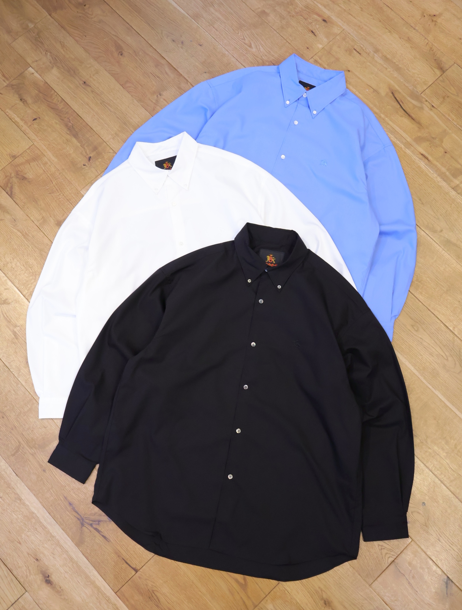 COOTIE × BARACUTA　　「EWP Oxford B.D. Shirts」　オックスフォード ボタンダウンシャツ