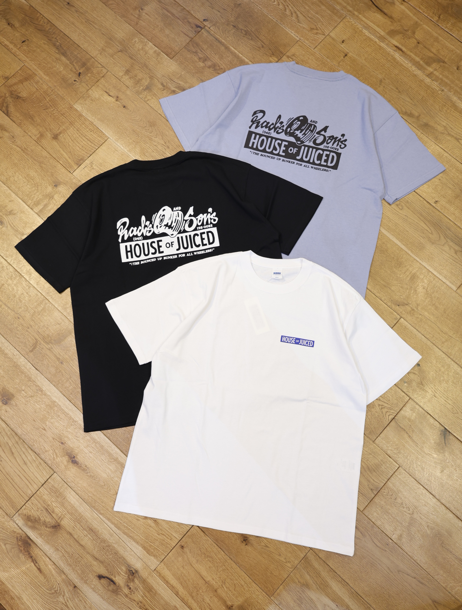 RADIALL 　「MRS. JUICE - CREW NECK T-SHIRT S/S」　プリントティーシャツ