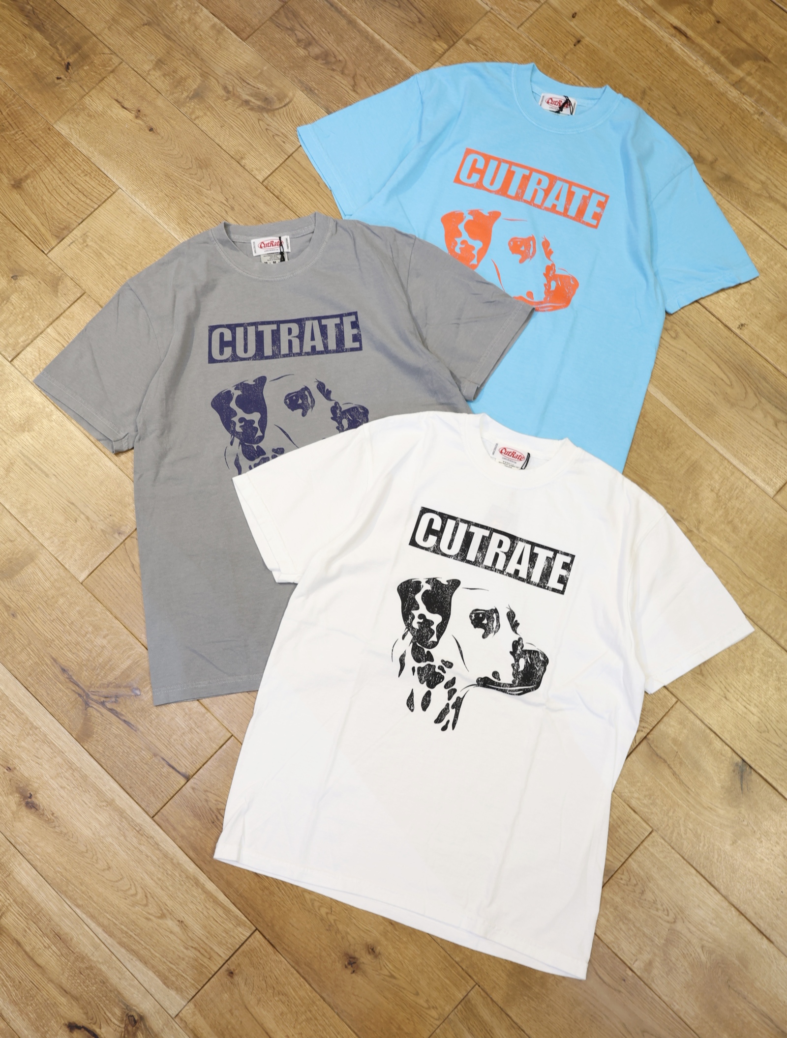 CUT RATE 　「DALMATION TEE」　プリントティーシャツ