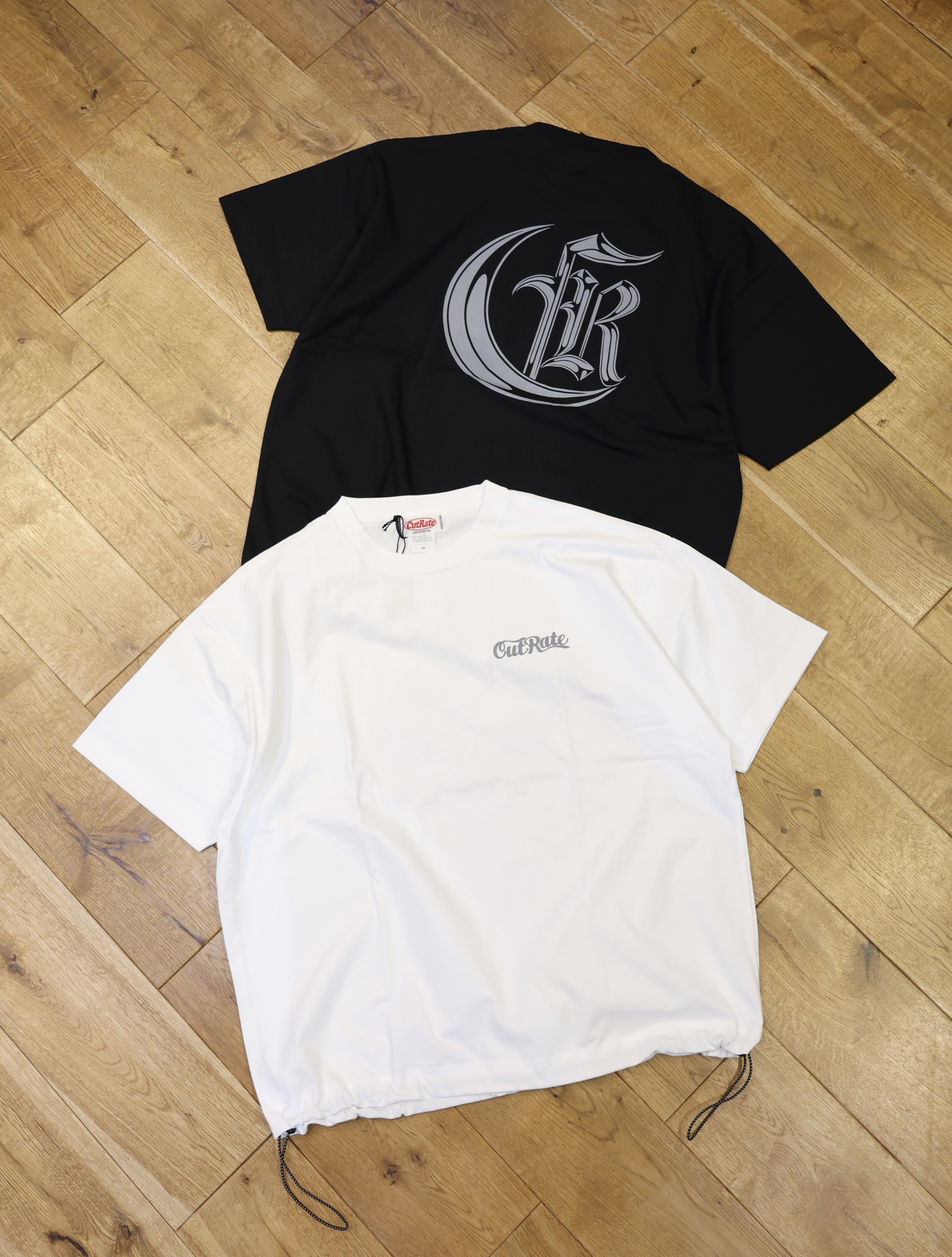 CUT RATE 　「CR LOGO DRAWSTRING TEE」　ドローストリングティーシャツ