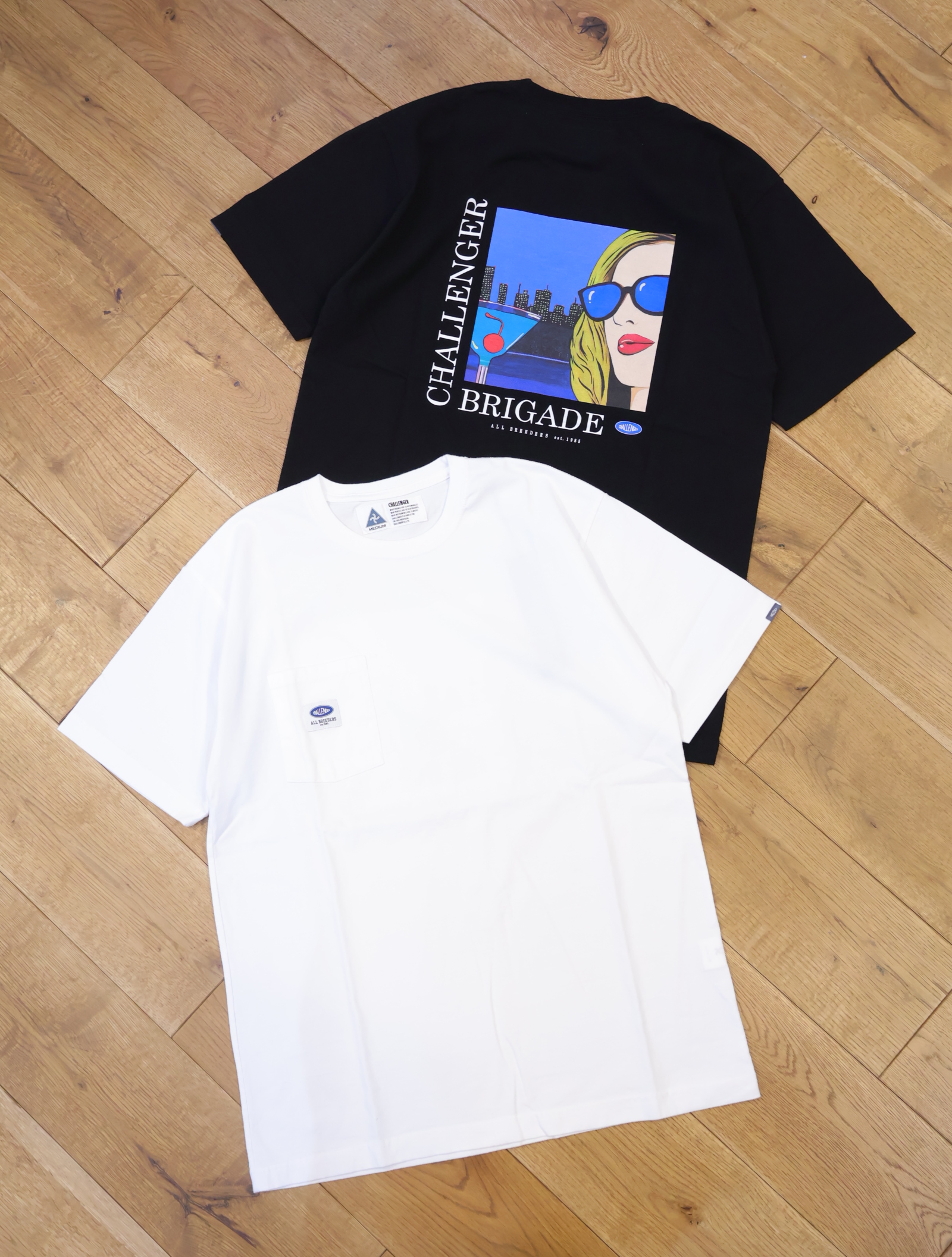 CHALLENGER 　「COCKTAIL POCKET TEE」　ポケットティーシャツ