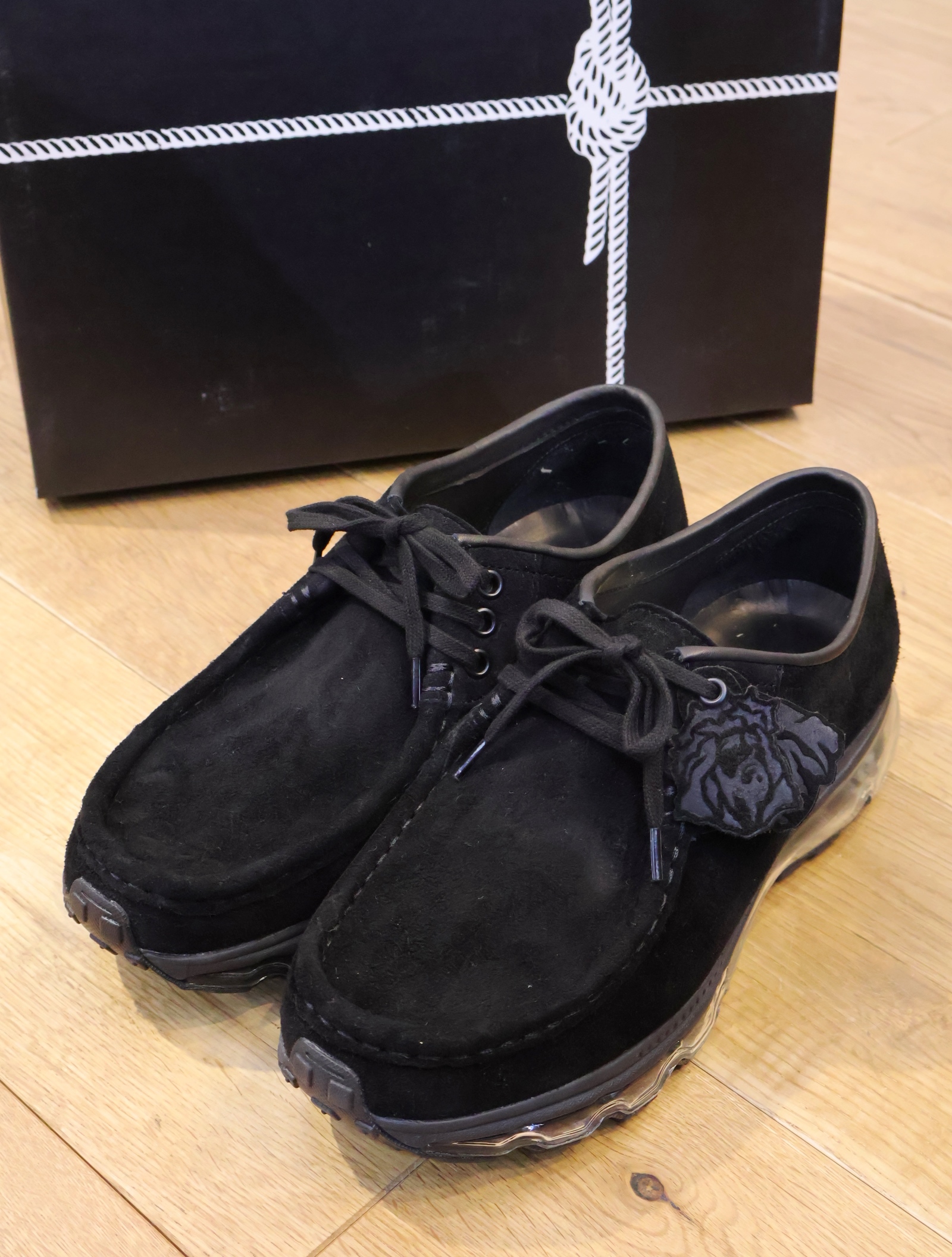 COOTIE × Tomo&Co. × STOCK NO:　「Air Moccasins (Suede) 」　エア モカシンシューズ