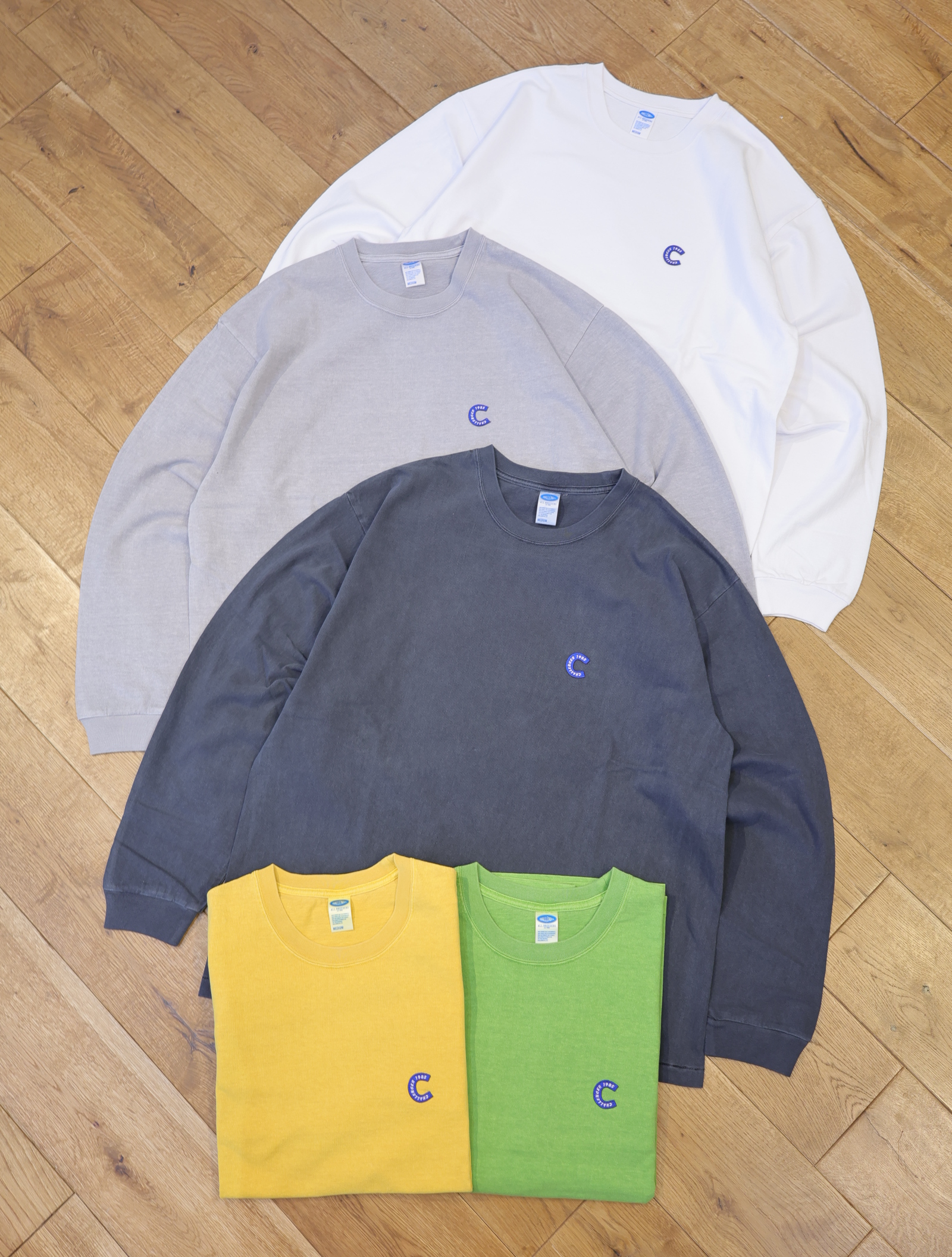 CHALLENGER　「L/S PIGMENT C PATCH TEE」　ピグメントダイ ロングスリーブティーシャツ