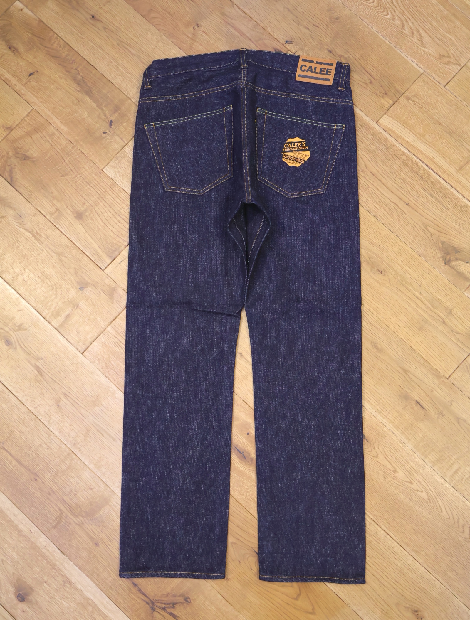 CALEE　　「VINTAGE REPRODUCT TAPERED DENIM PANTS ＜OW＞」　テーパード デニムパンツ