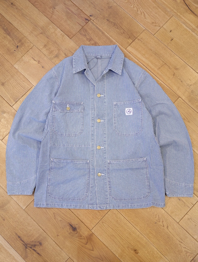 MASSES　　「COVERALL JKT HICKORY」　ヒッコリー カバーオールジャケット