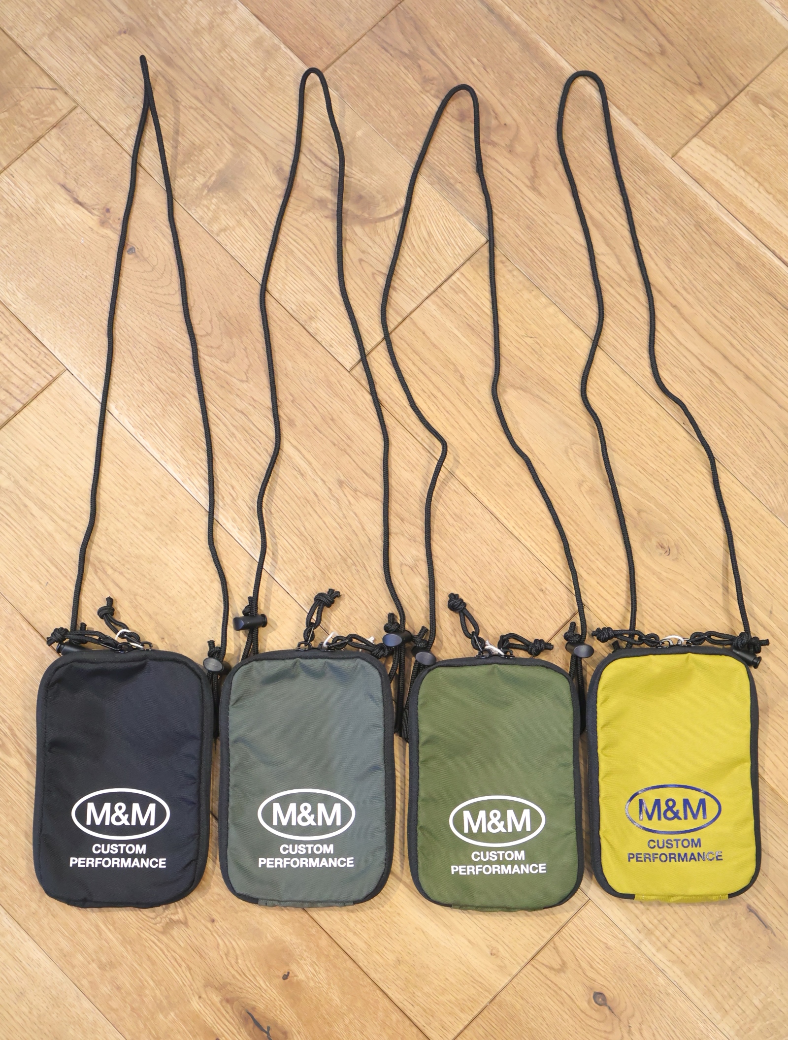 【7月8日発売！】M&M CUSTOM PERFORMANCE  「FLAT POUCH」　ショルダーポーチ