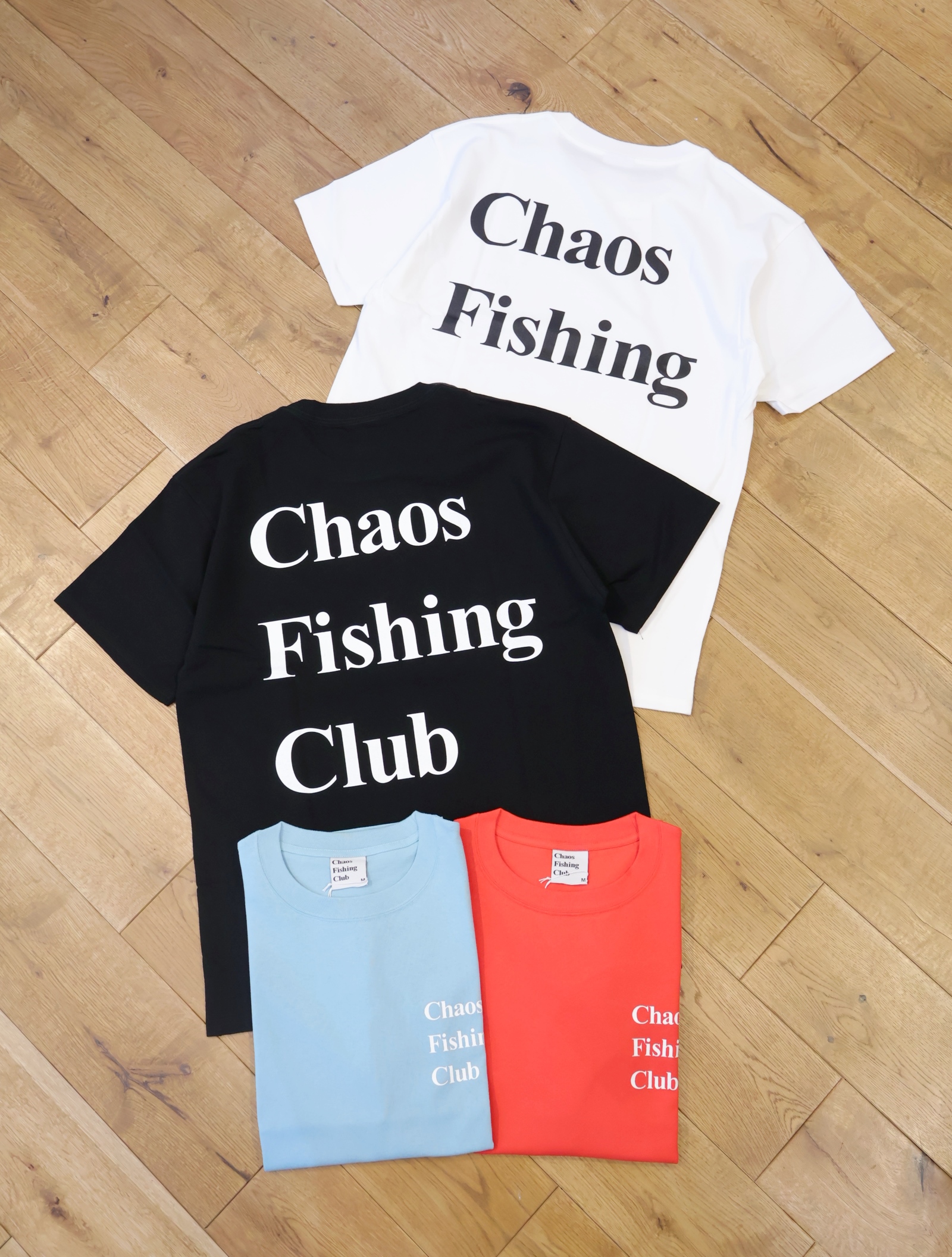 Chaos Fishing Club　「Logo T-Shirt S/S」　プリント ティーシャツ