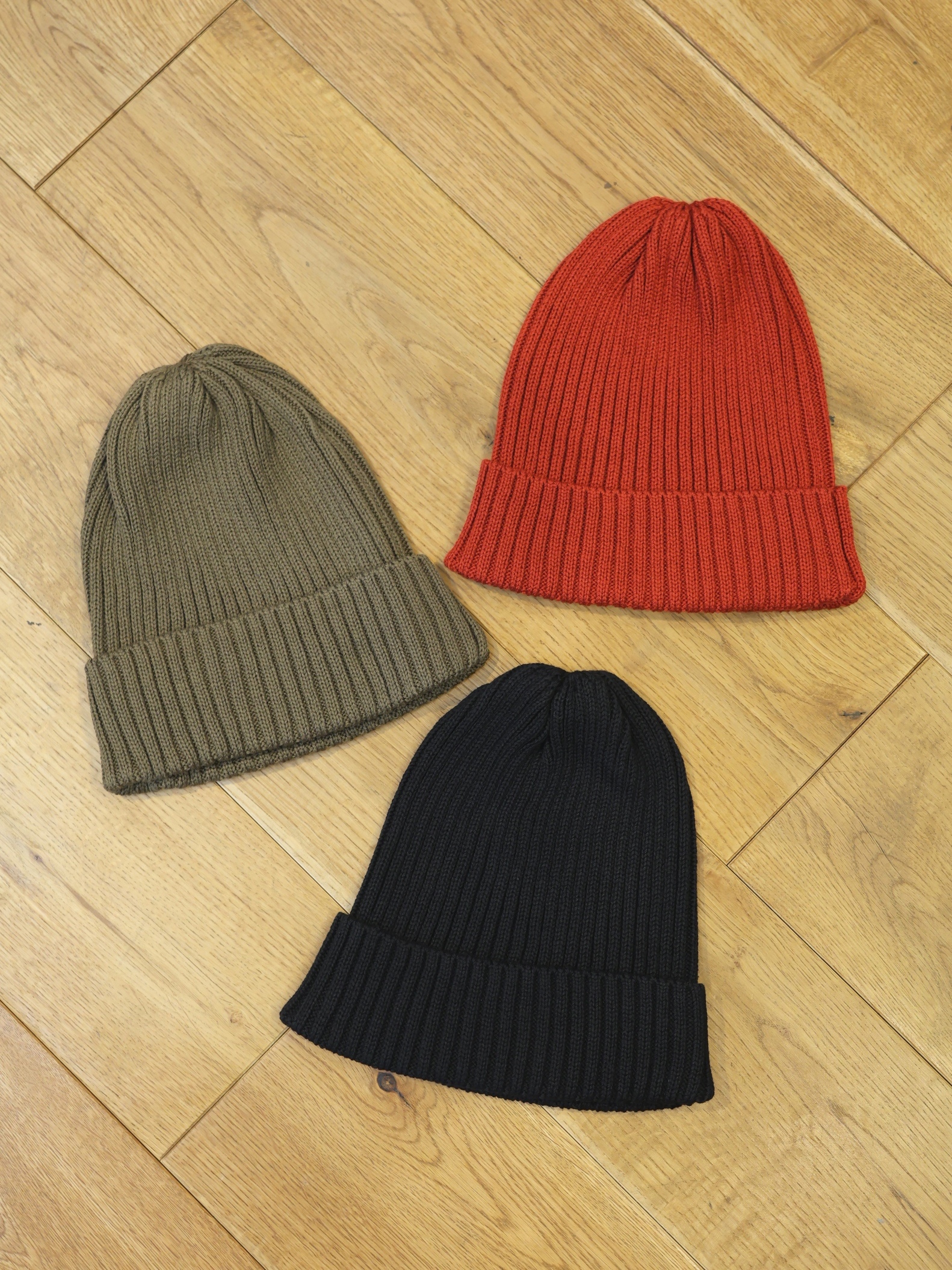 MASSES　「RIB BEANIE」　ニットビーニー