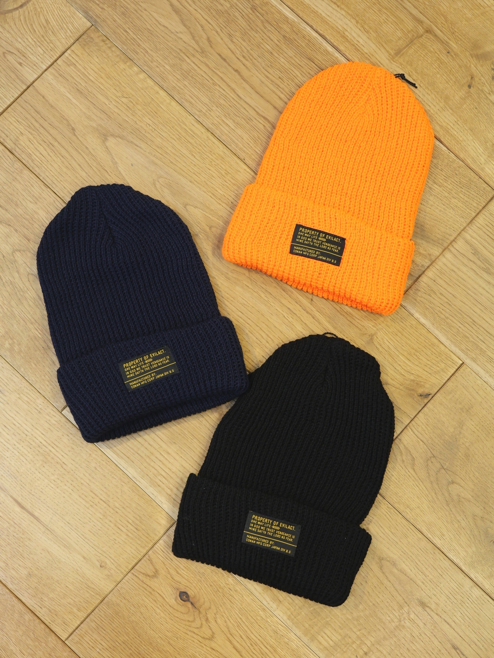 EVILACT 　「WATCH CAP」　ワッチキャップ