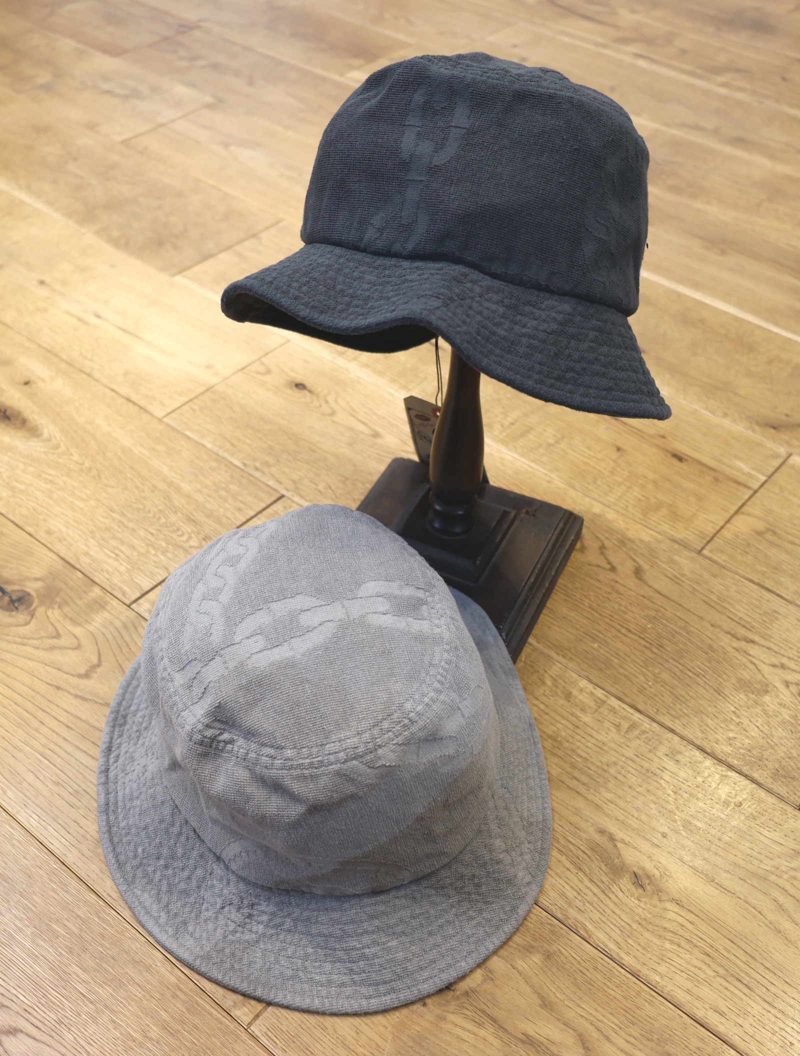 GANGSTERVILLE　　  「CHAIN LINK - PILE BUCKET HAT」 パイルジャガード バケットハット