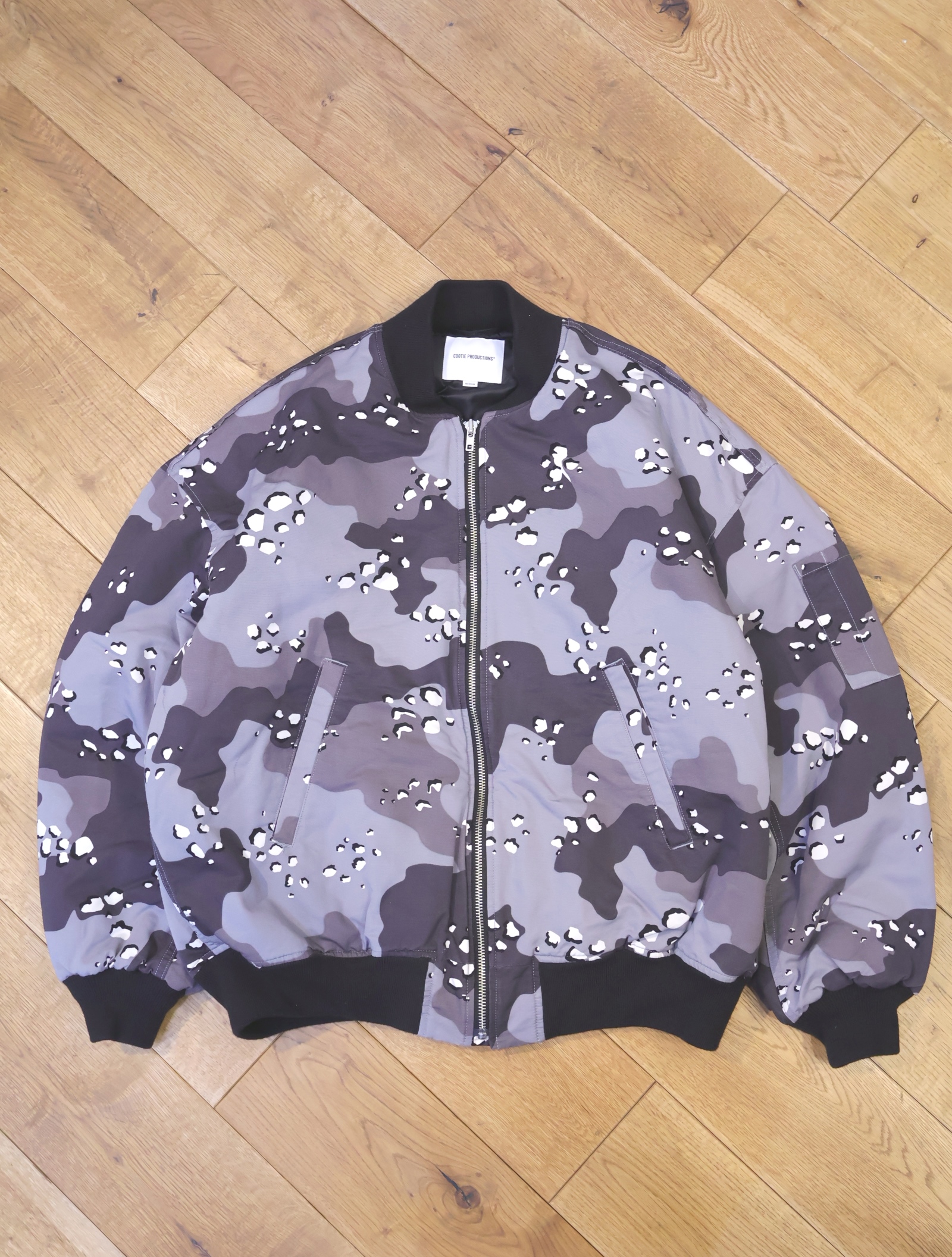 COOTIE　「Camouflage Padded Bomber Jacket」　パデッド ボンバージャケット