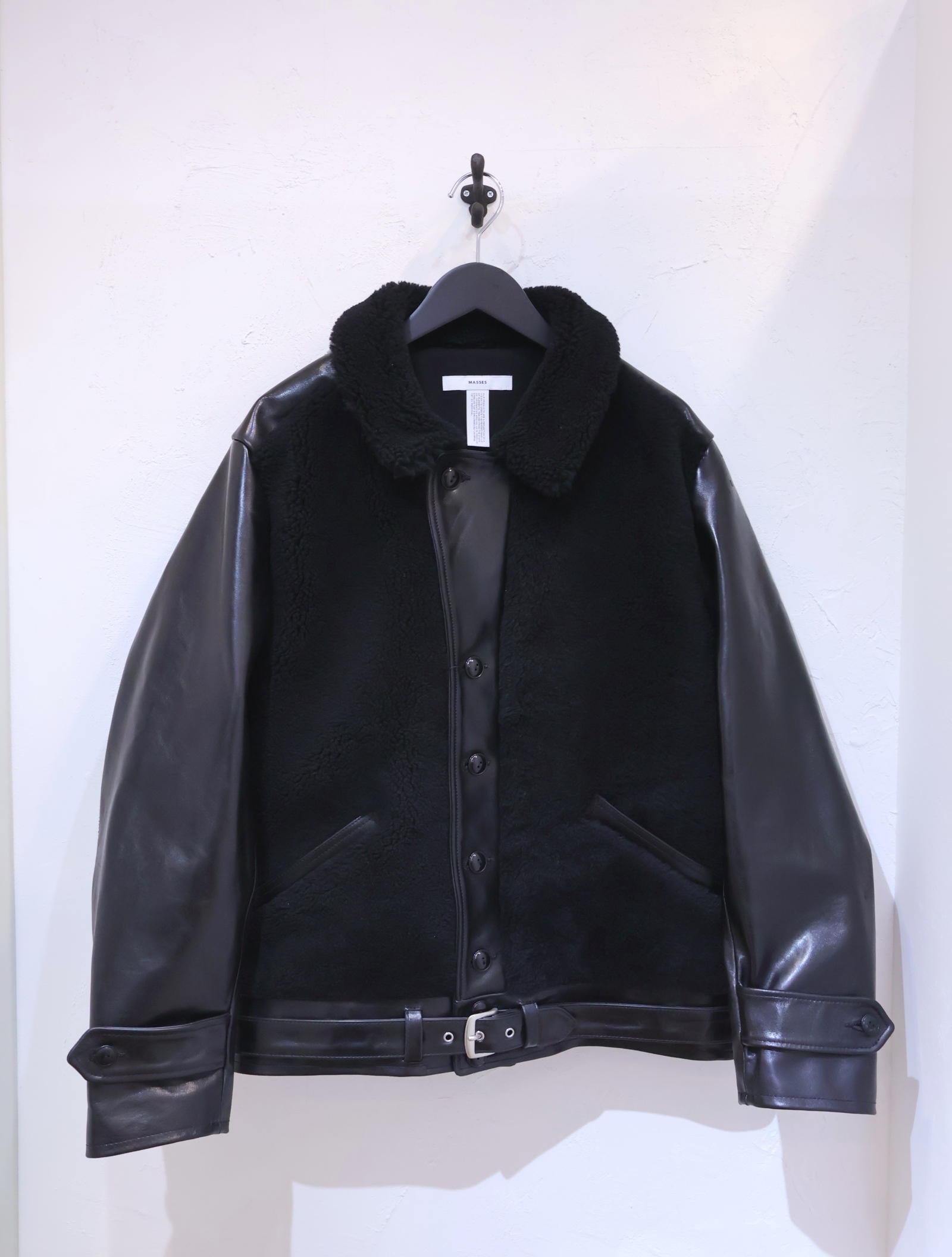MASSES 「HORSE GRIZZLY JACKET VINTAGE W」 ホースレザー グリズリー