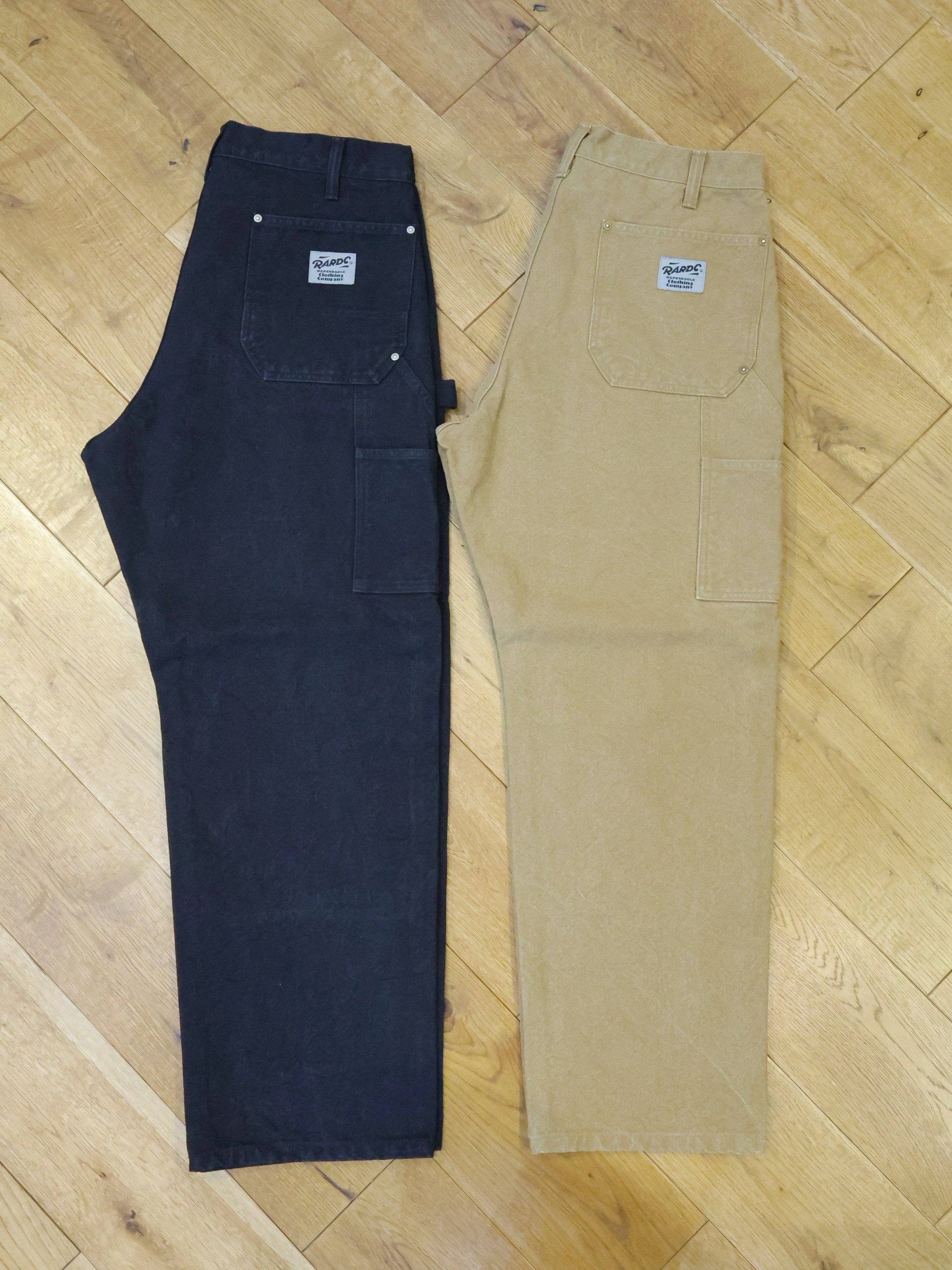 ROUGH AND RUGGED　「W KNEE」　バイオウォッシュ加工 ダブルニーワークパンツ