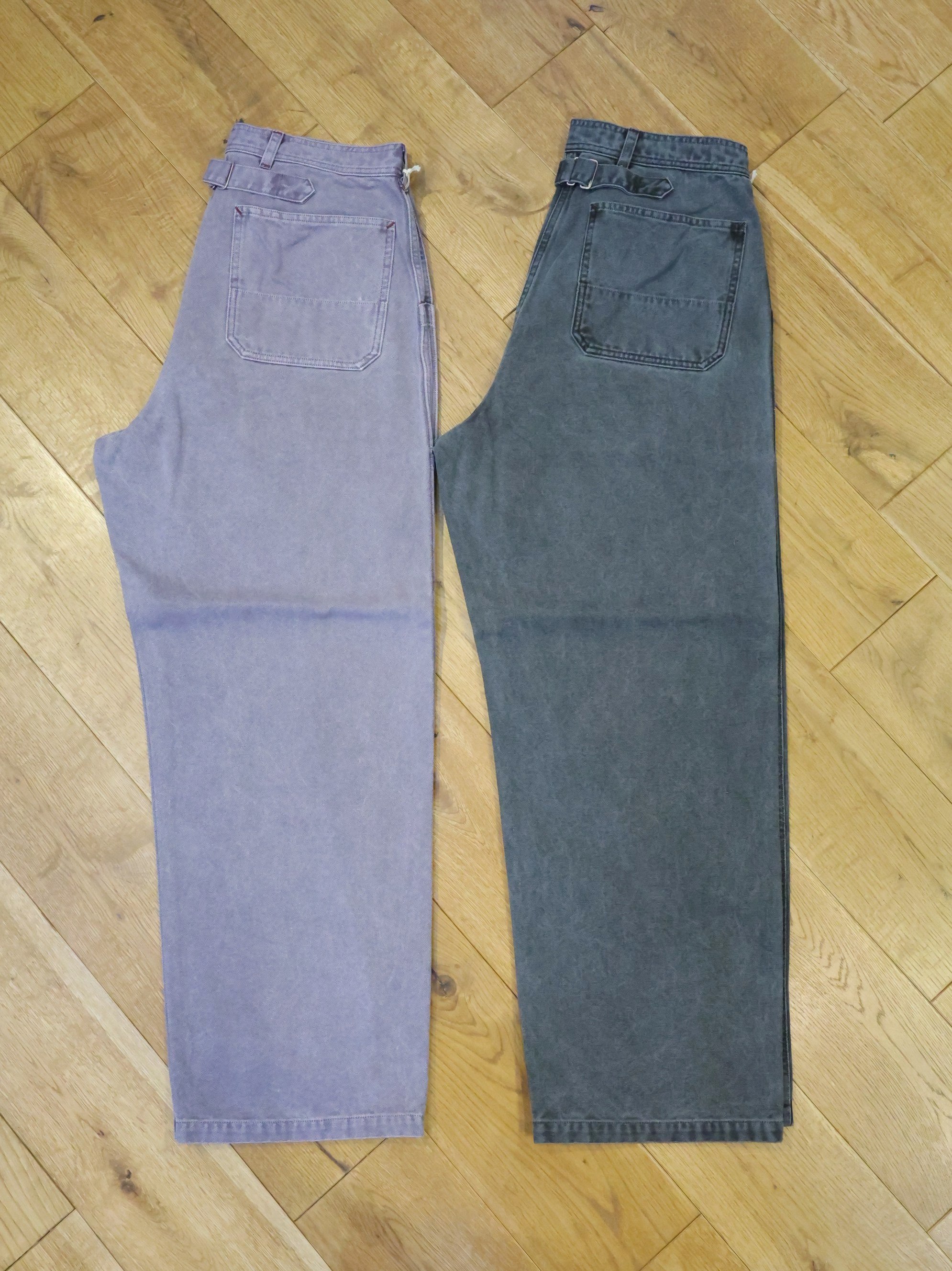 RADIALL　 「STEPSIDE - WIDE FIT ENGINEER PANTS」　ピグメントダイ ワイドフィットエンジニアパンツ