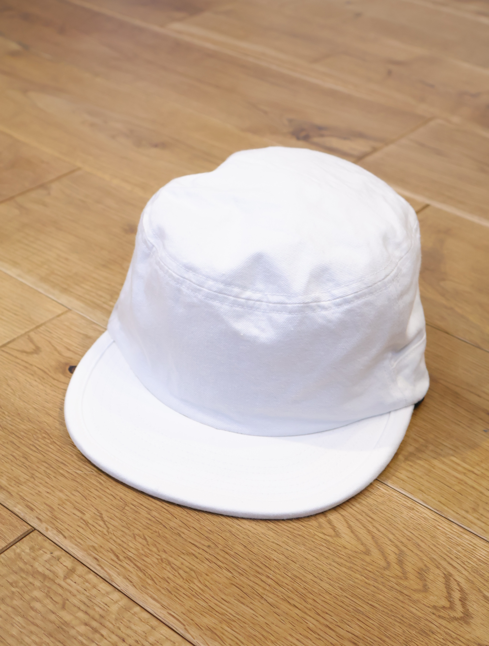 MASSES　　「WHITE WORK CAP」　　ウォッシュ加工 ワークキャップ