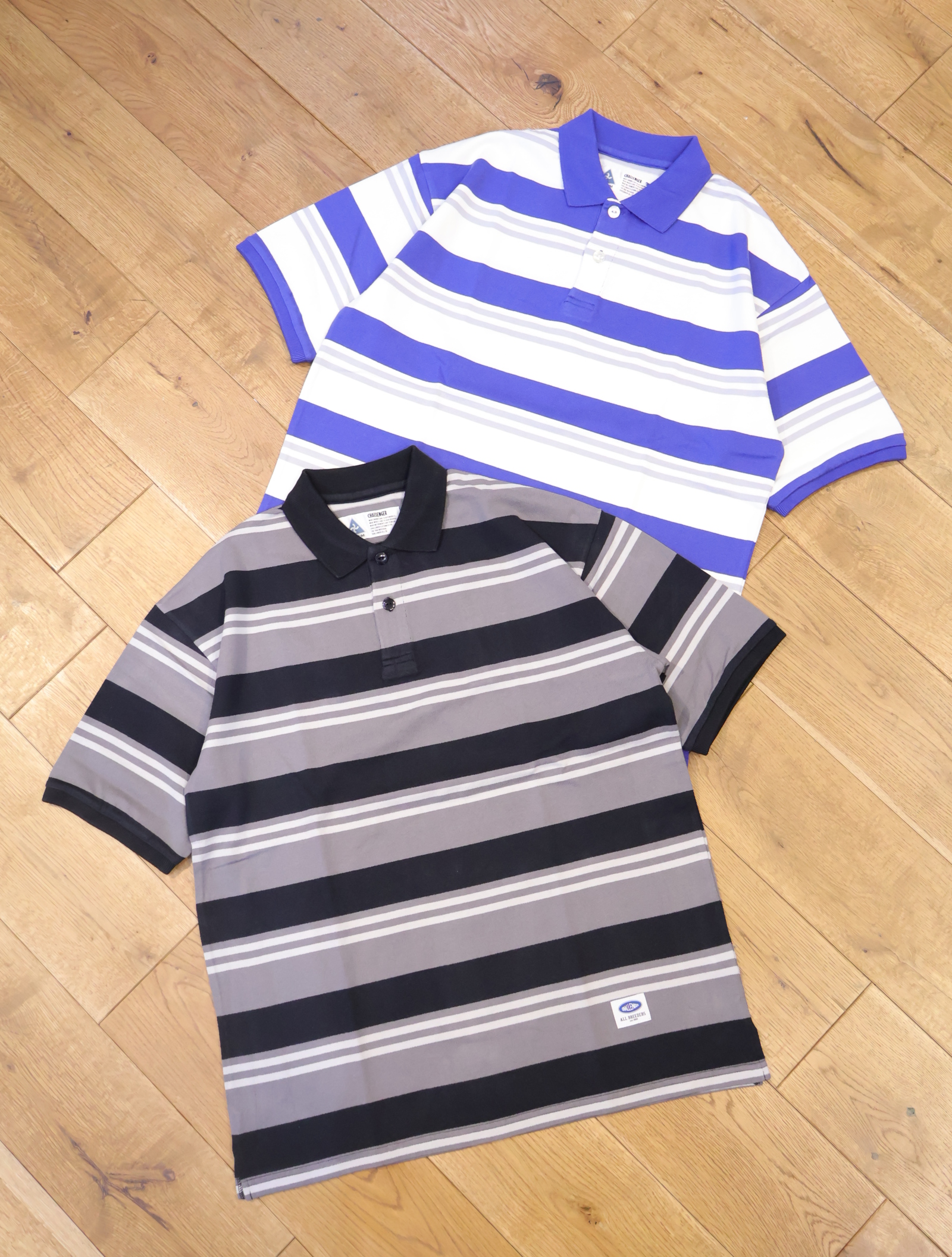 CHALLENGER 　「S/S BORDER POLO」　ボーダーポロシャツ