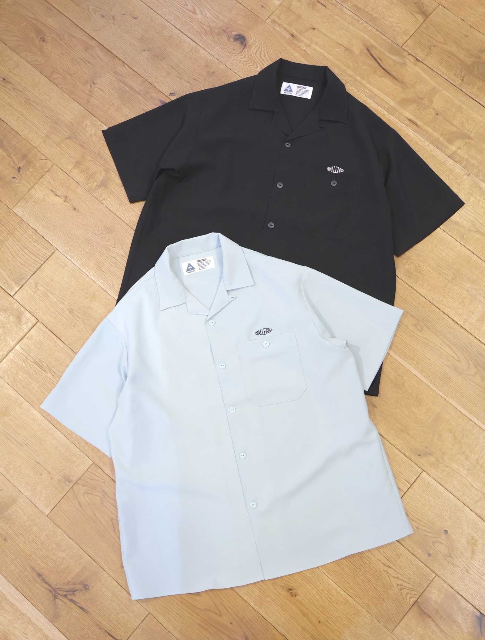 CHALLENGER 　「S/S PANAMA SHIRT」　オープンカラーシャツ