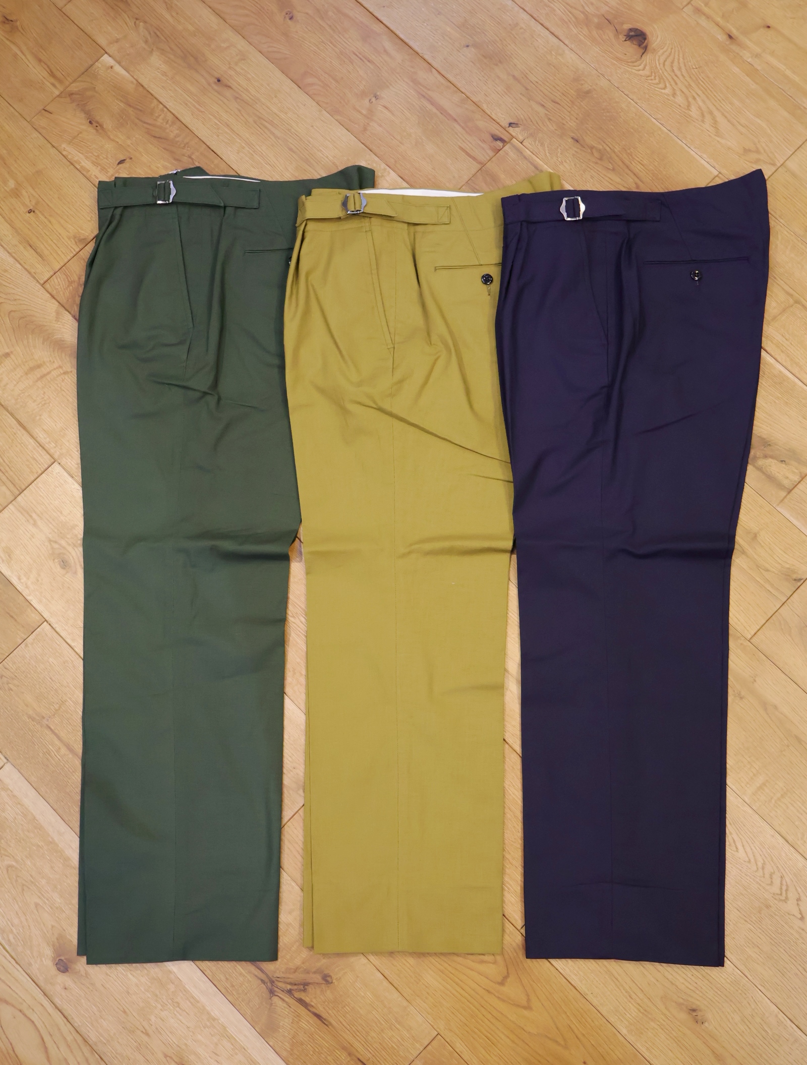 CALEE　　「PANAMA CLOTH ADJUSTER SLACKS 」　1タック スラックス